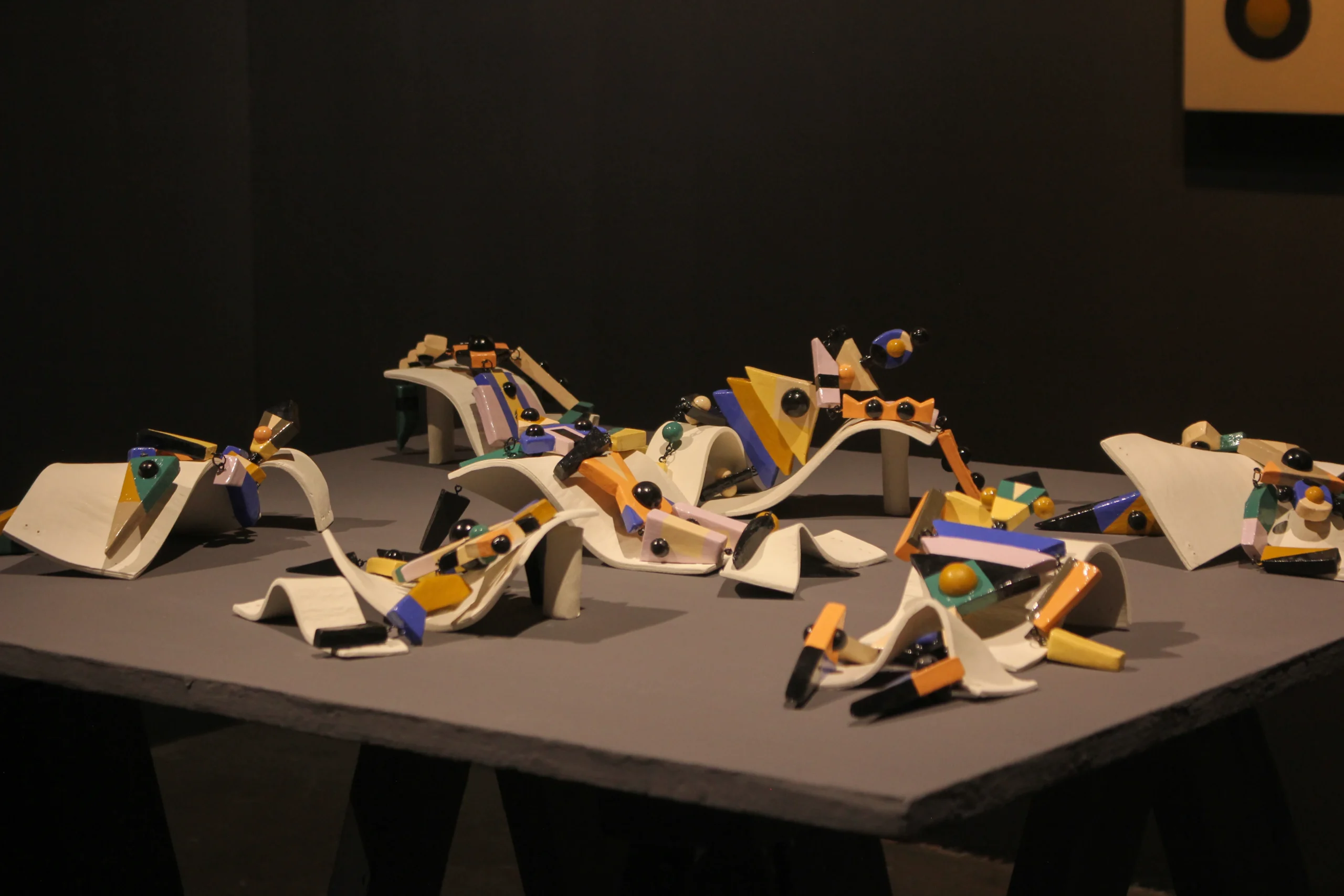 Installation views of A Bird, A Cage, A God Of Flowers, which runs until September 27, 2025