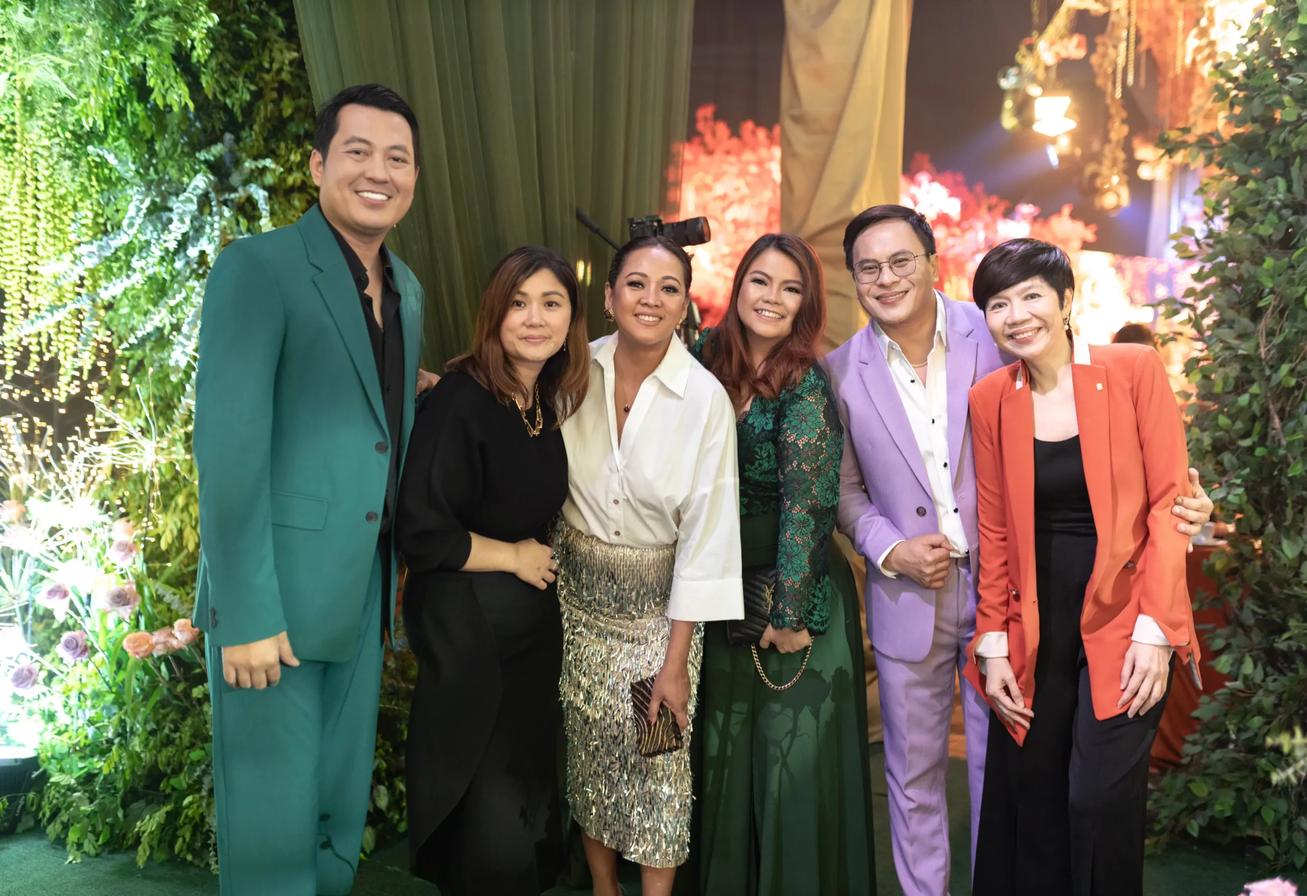 Randy Lazaro, Kathy Sy King, Shariza Relova, Edsa Shangri-la Director of Marketing & Communications, Milany Jalando-on, Director of Events, Drew Menor and Nancy Yee, Director oof Banquet