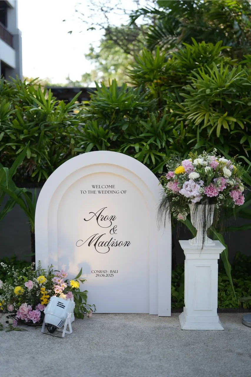 Aron Cruz and Madison Mendoza’s Bali Wedding