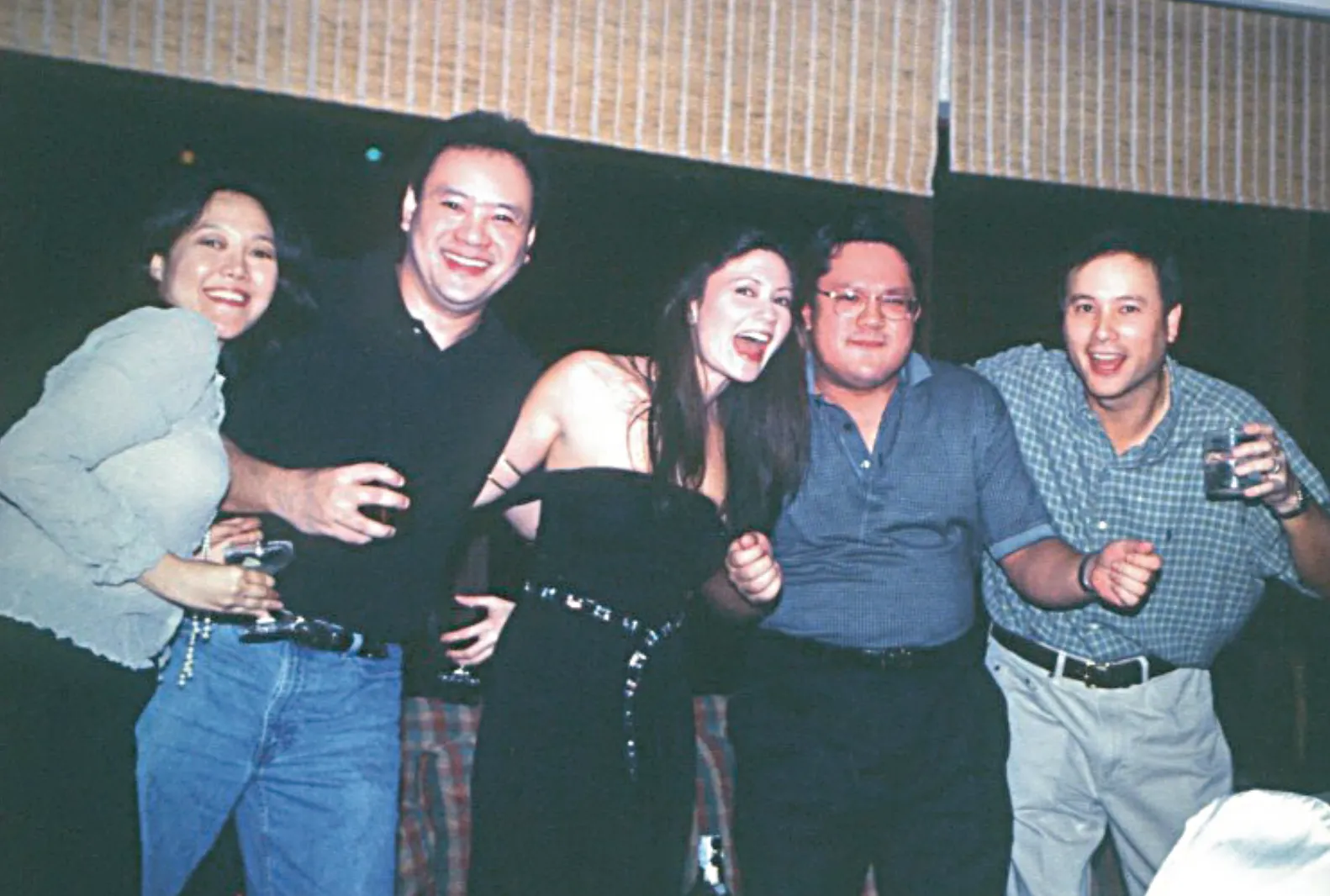 Macrina Prieto-Lovina, Gilbert and Nikki Teodoro, Charlie Cojuangco, Alex Revilla