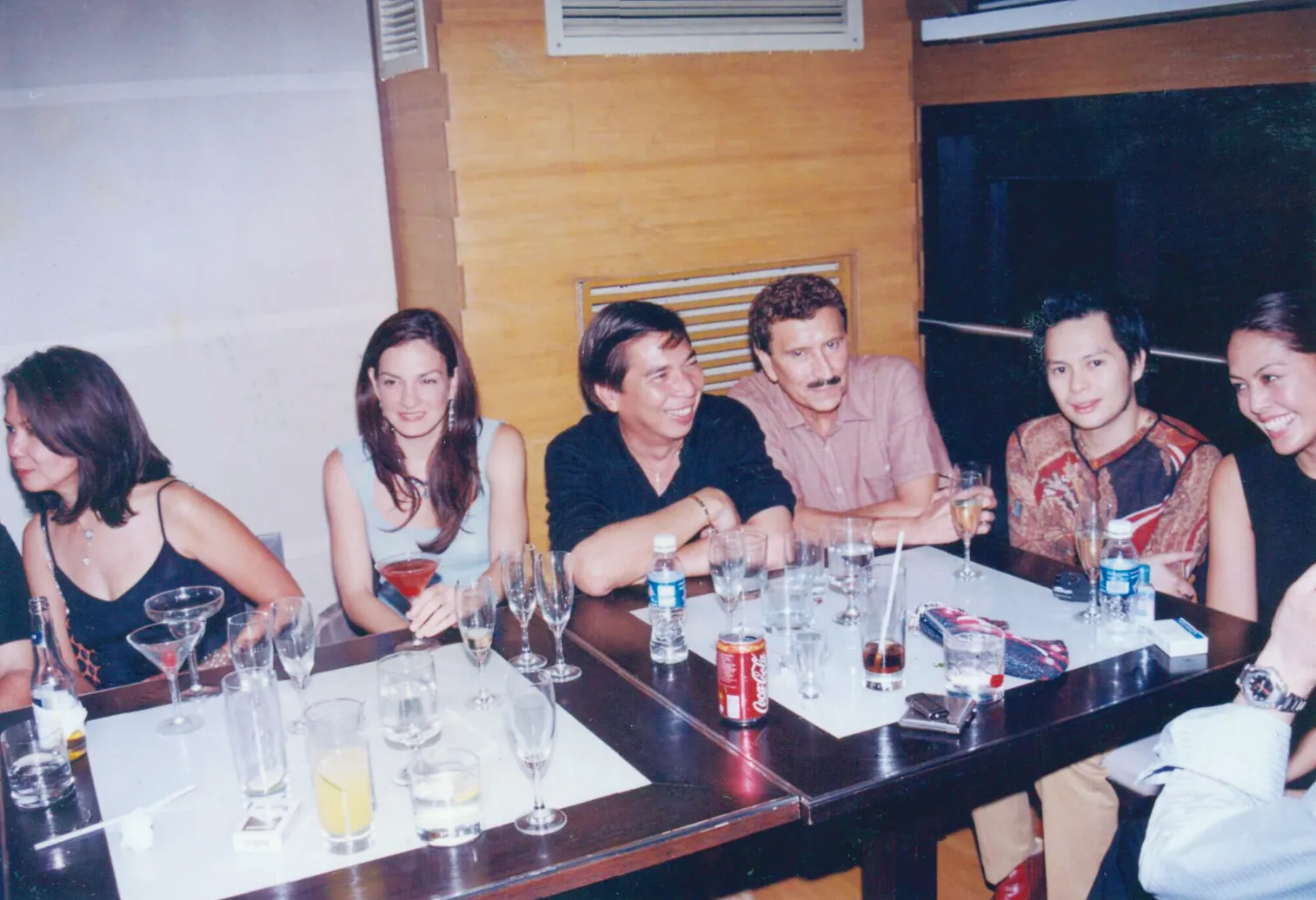 From left: Vicky Perez de Tagle, Rosanna Escudero, Louie Y, Maurice Arcache, Patrick Reyno, Trish Panlilio