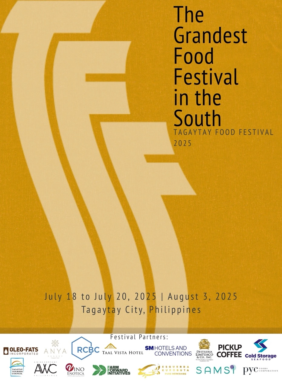 Tagaytay Food Festival 2025 poster