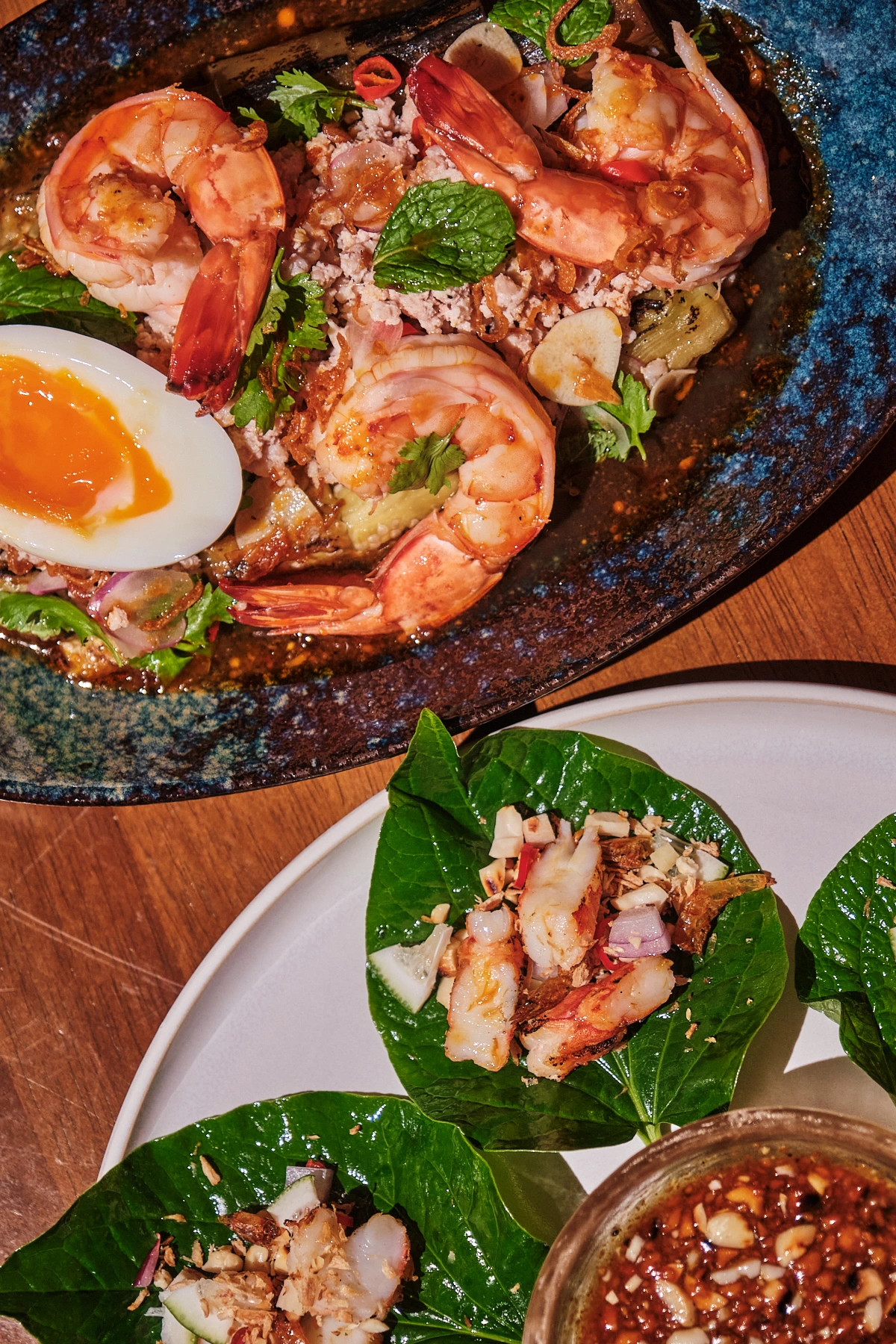 Sabai's Yum ma khuea pao; Nuea yang kluk phoon