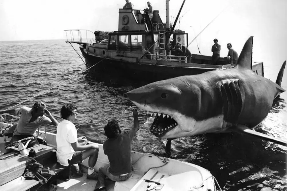 "Jaws" was filmed on location at Martha's Vineyard