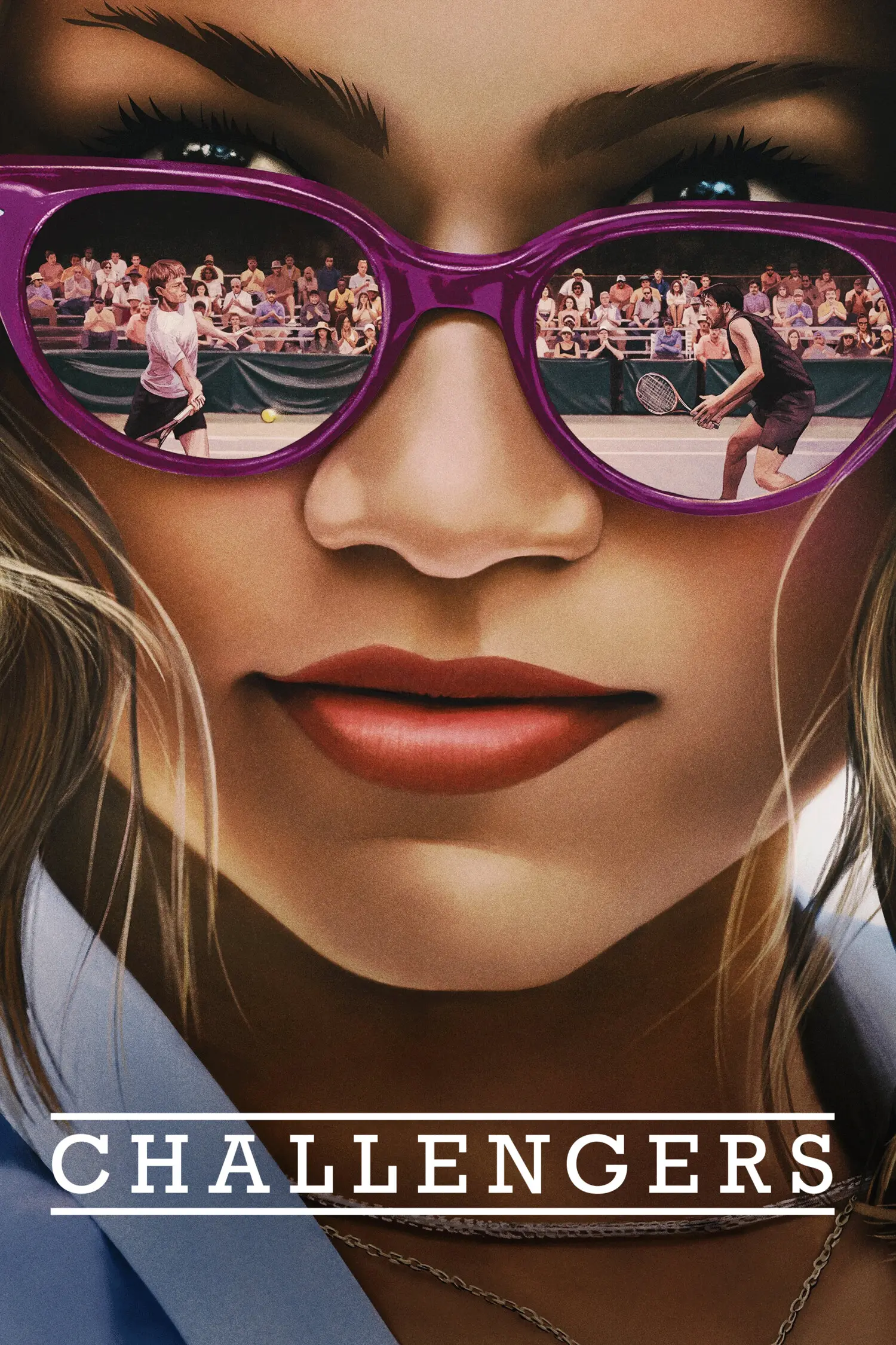 Original theatrical posters released in 2024 to promote Luca Guadagnino's Challengers