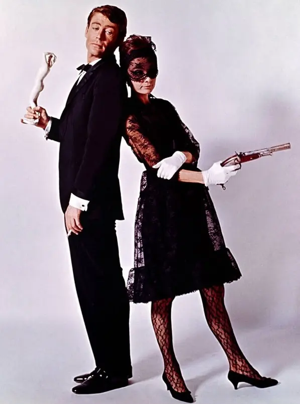 Peter O'Toole and Audrey Hepburn in promotional material for How to Steal a Million