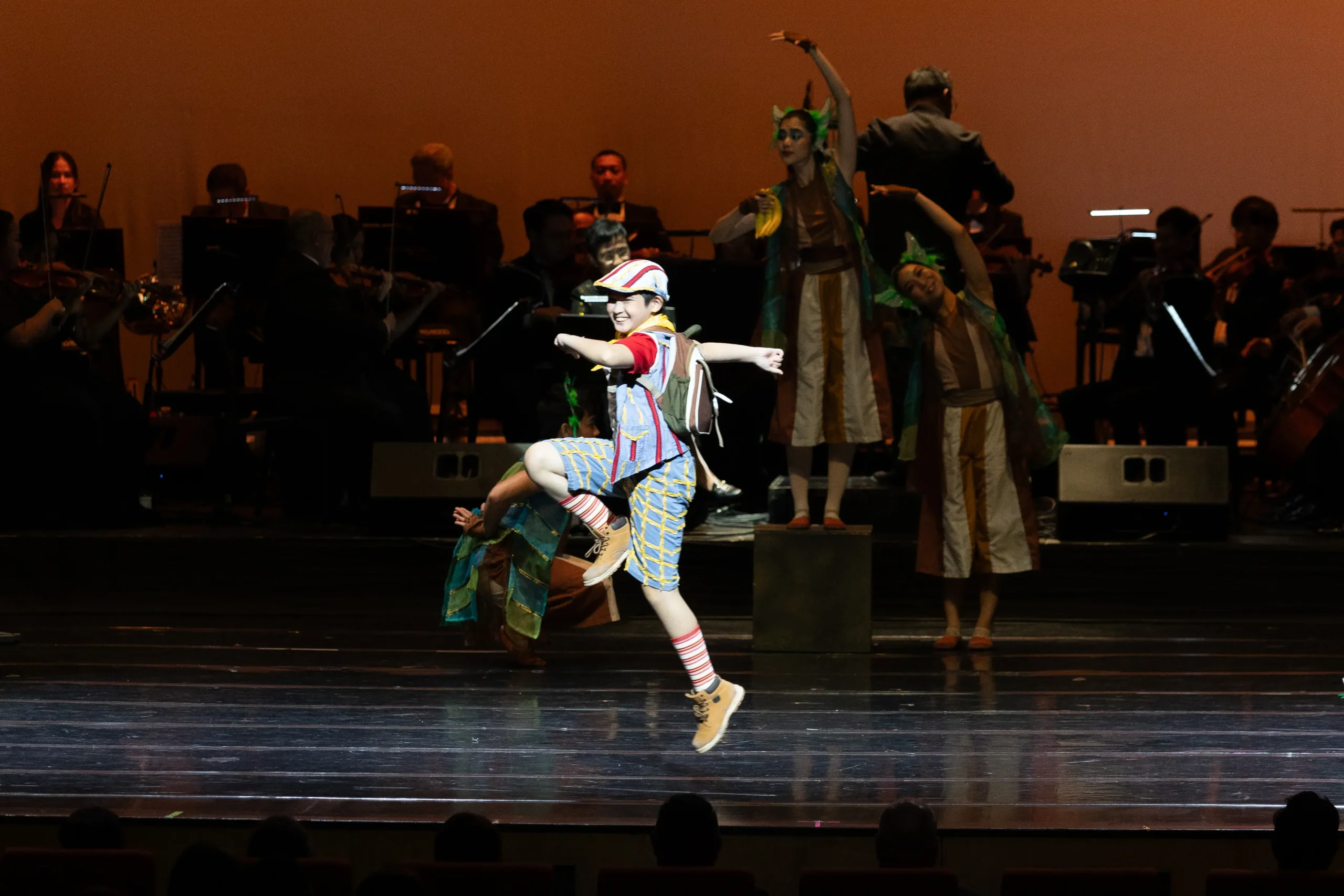 Elian Santos plays Peter in Peter and the Wolf Ballet Philippines 