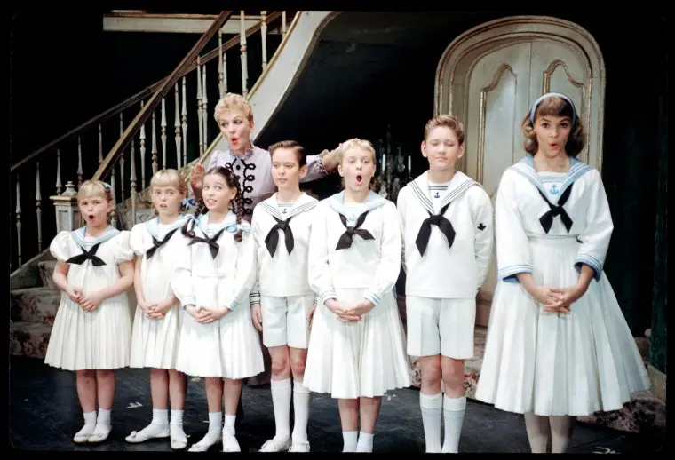 The original 1959 Broadway production of The Sound of Music, starring Mary Martin as Maria