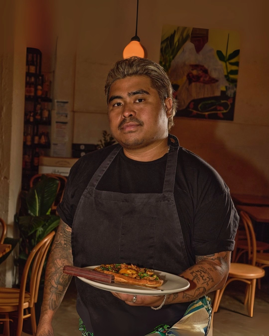 Chefs Ross Magnaye and Erica Paredes