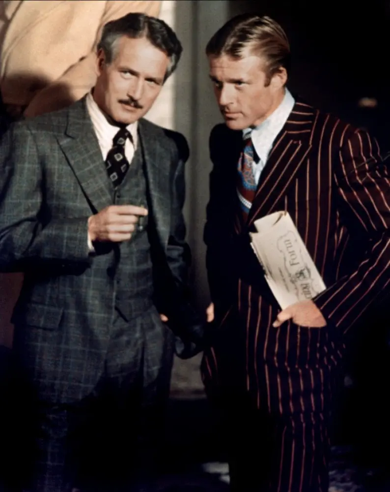 Paul Newman and Robert Redford looked dapper in The Sting, thanks to Edith Head