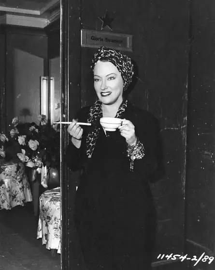 Gloria Swanson in looks from Sunset Boulevard, designed by Edith Head