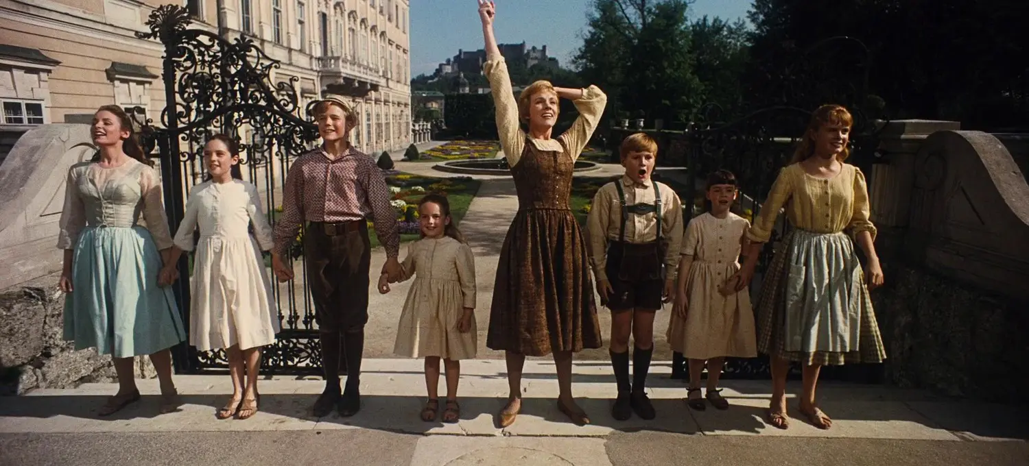 The Sound of Music was shot on location in Salzburg, Austria