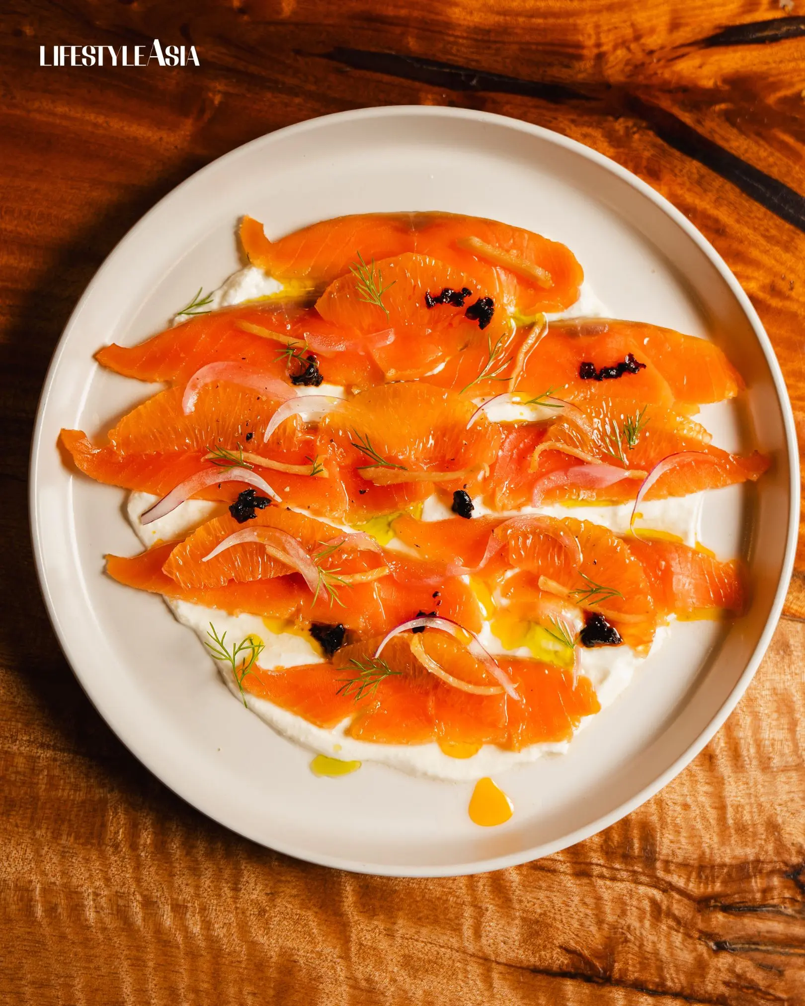 Salmon Gravlax from Casuals Dining