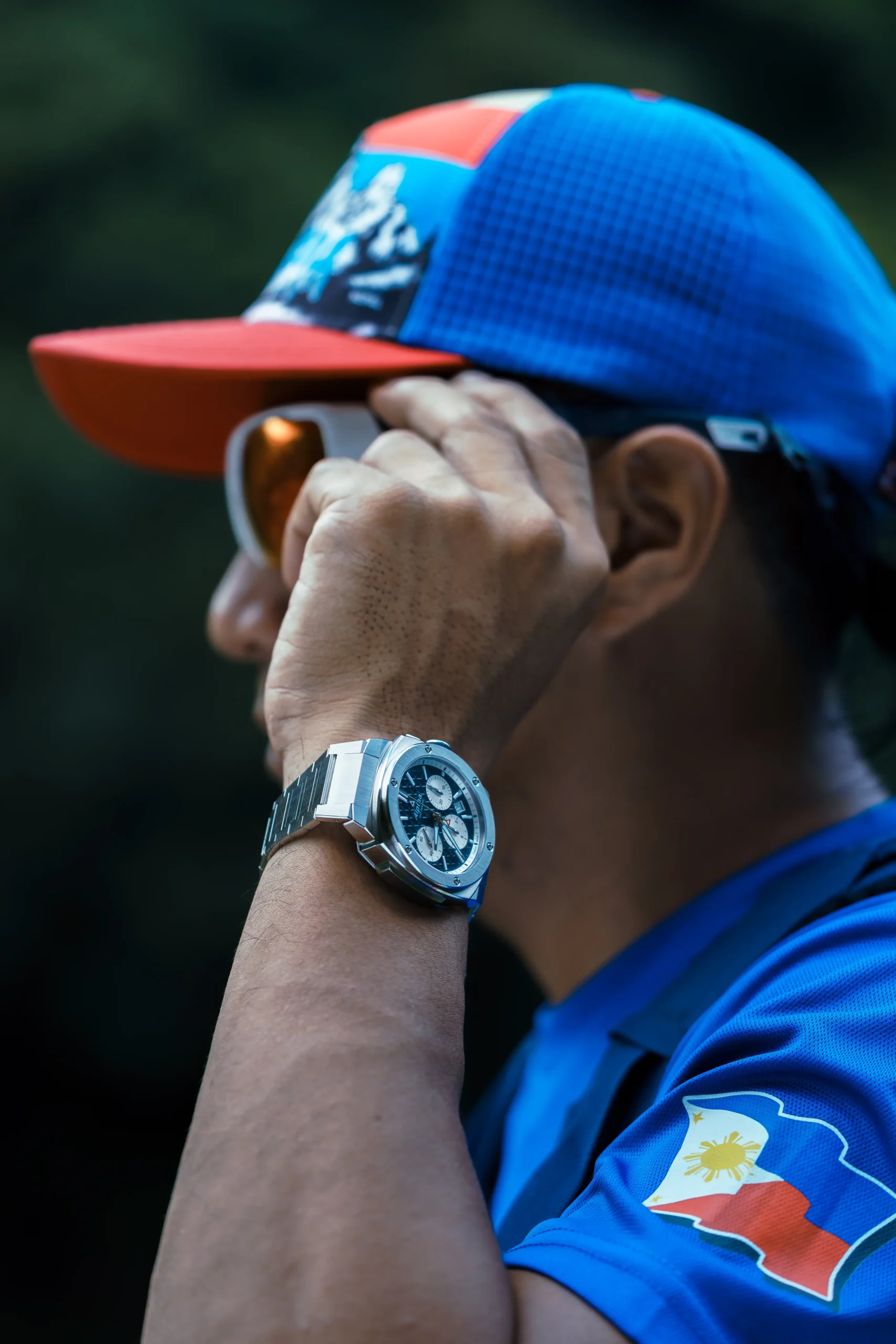 Miguel Mapalad sports the Alpina Alpiner Extreme Chronograph Automatic 
