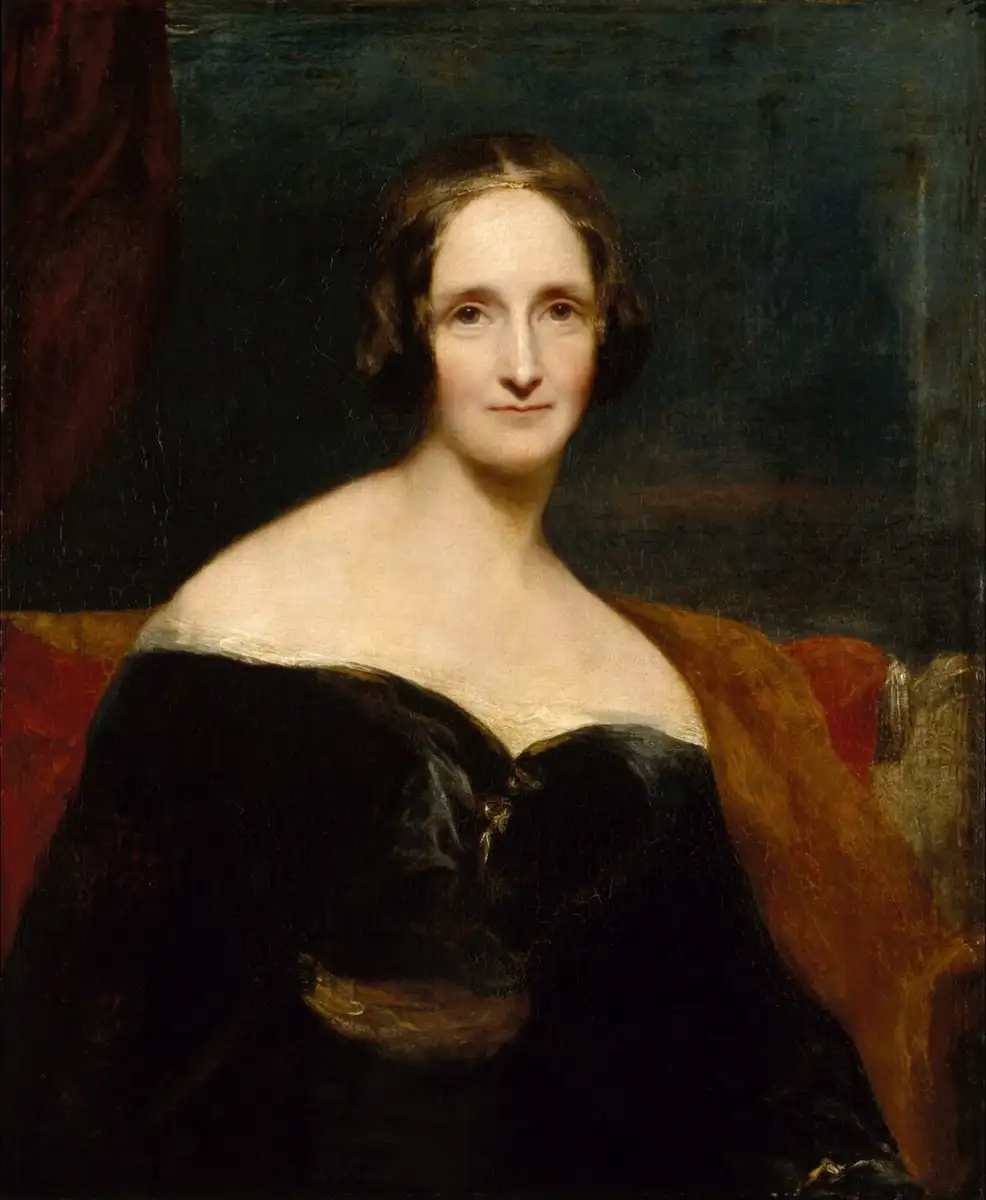 Portrait of Mary Shelley (c. 1831-40) by Richard Rothwell/Photo courtesy of the National Portrait Gallery