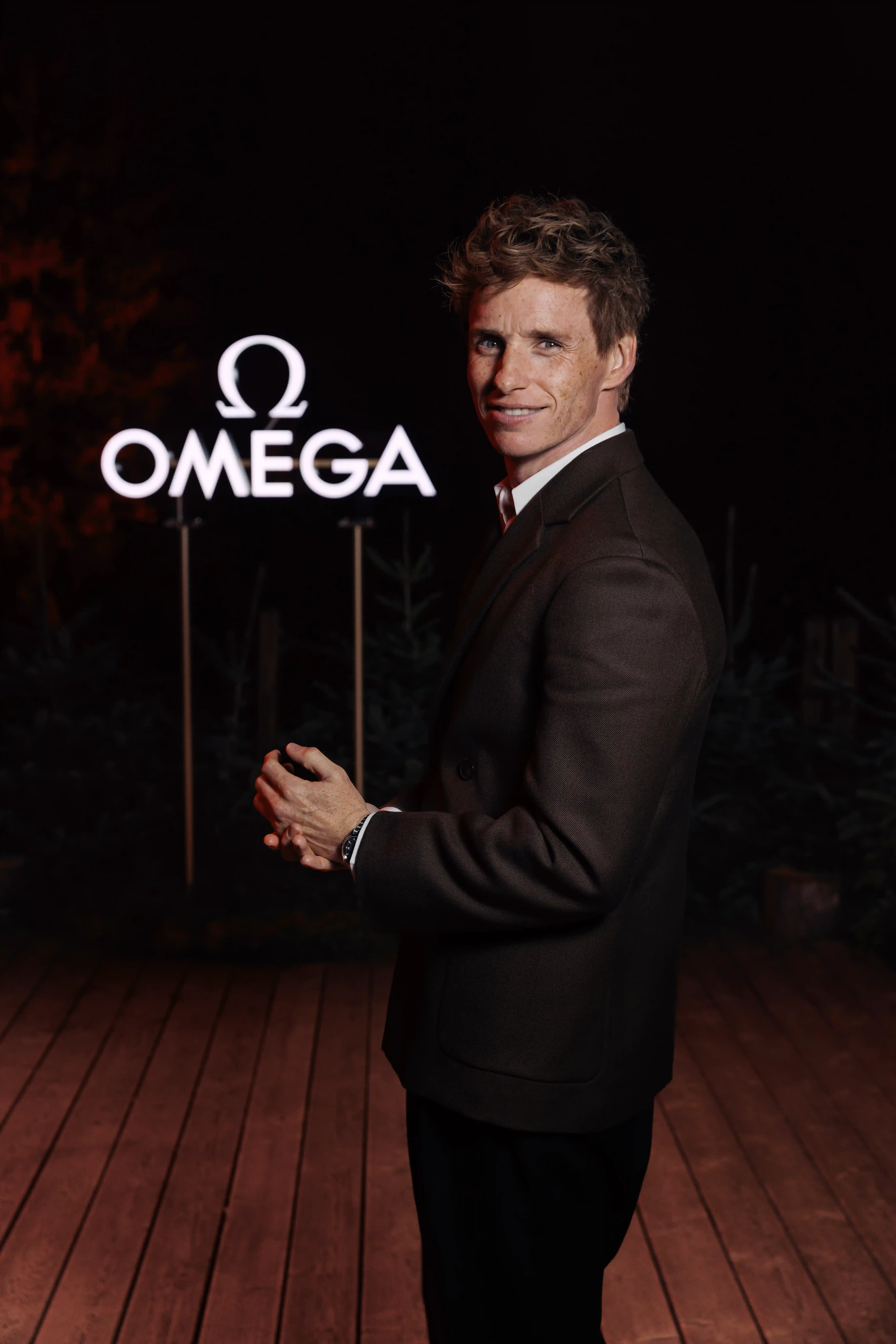 OMEGA brand ambassador Eddie Redmayne