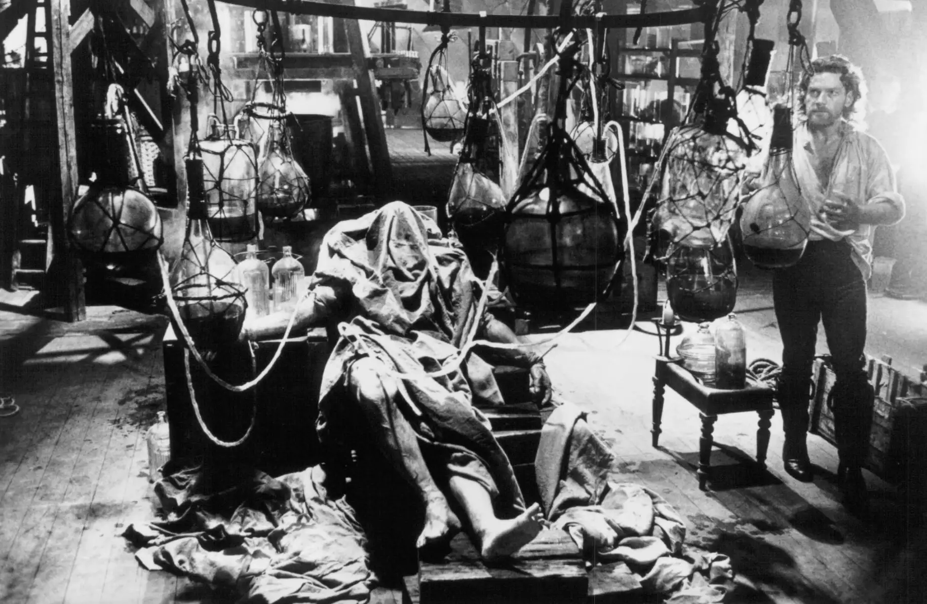 Still from Kenneth Branagh's Mary Shelley's Frankenstein (1994)