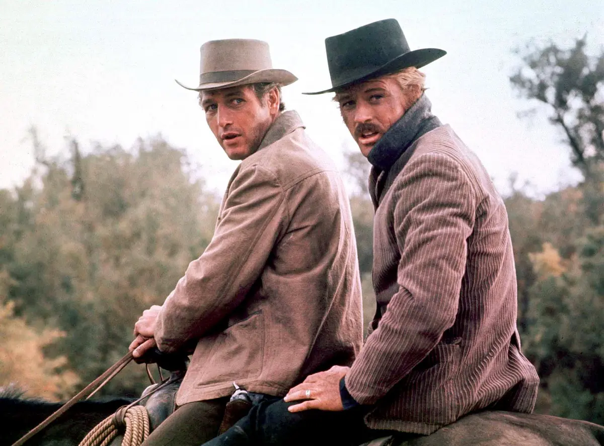 Paul Newman and Robert Redford in Butch Cassidy and the Sundance Kid