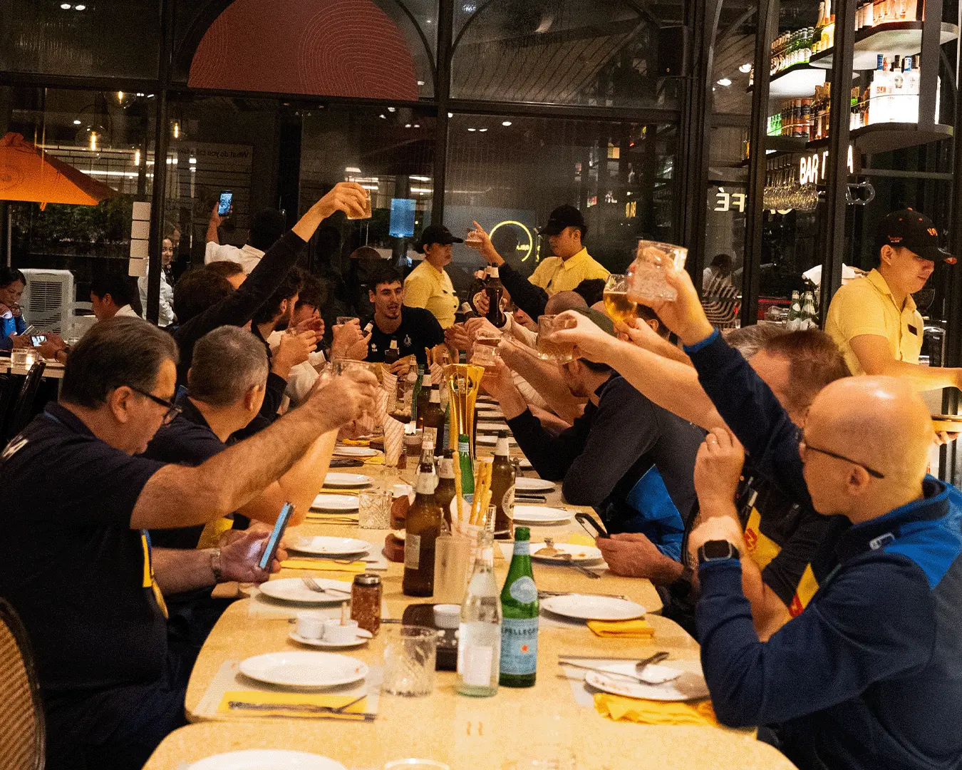 A MANO Team Italy Celebration