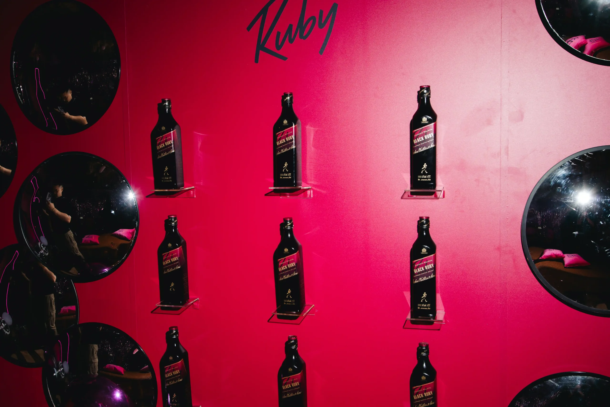 The Johnnie Walker Black Ruby launch 