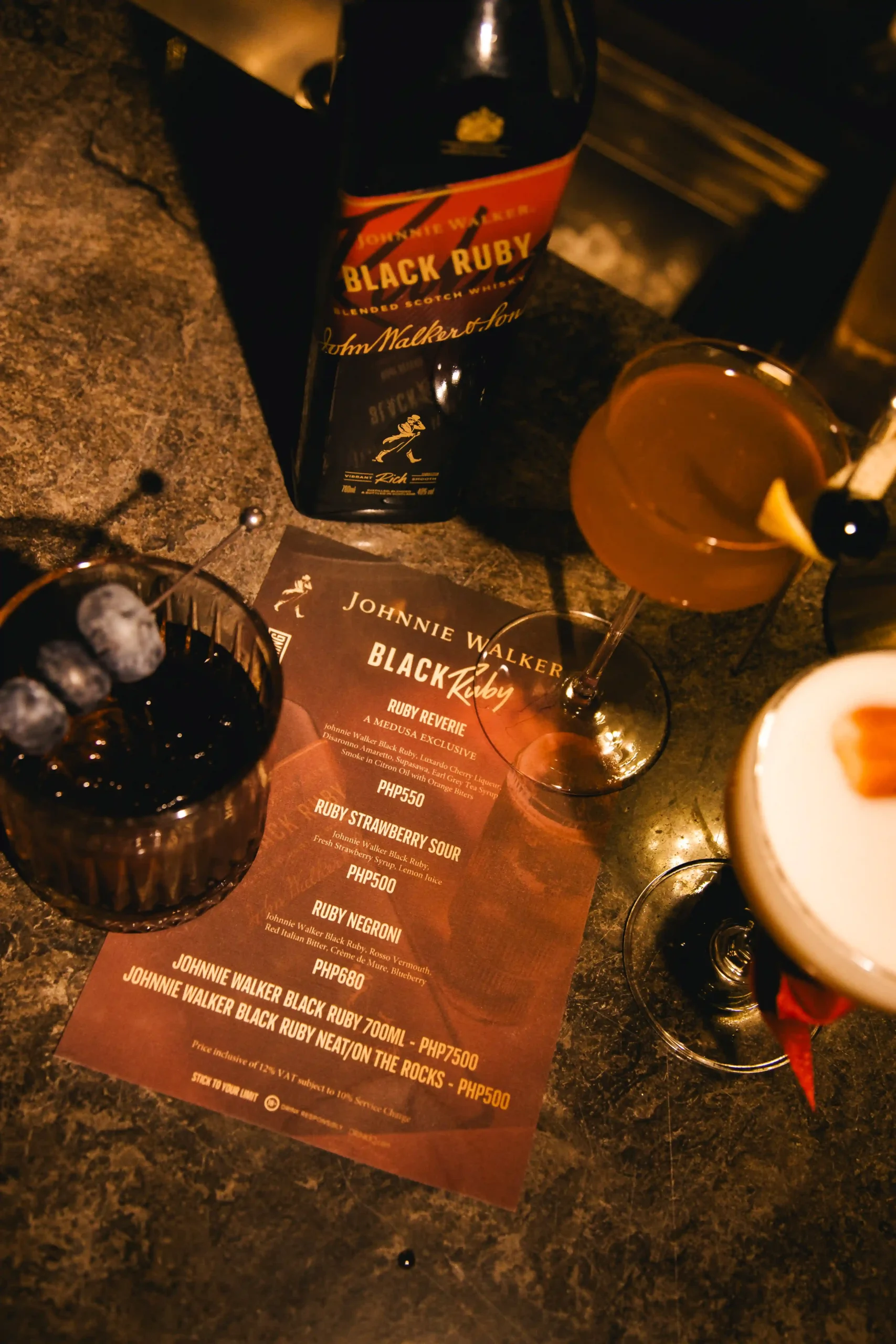 The Johnnie Walker Black Ruby launch 