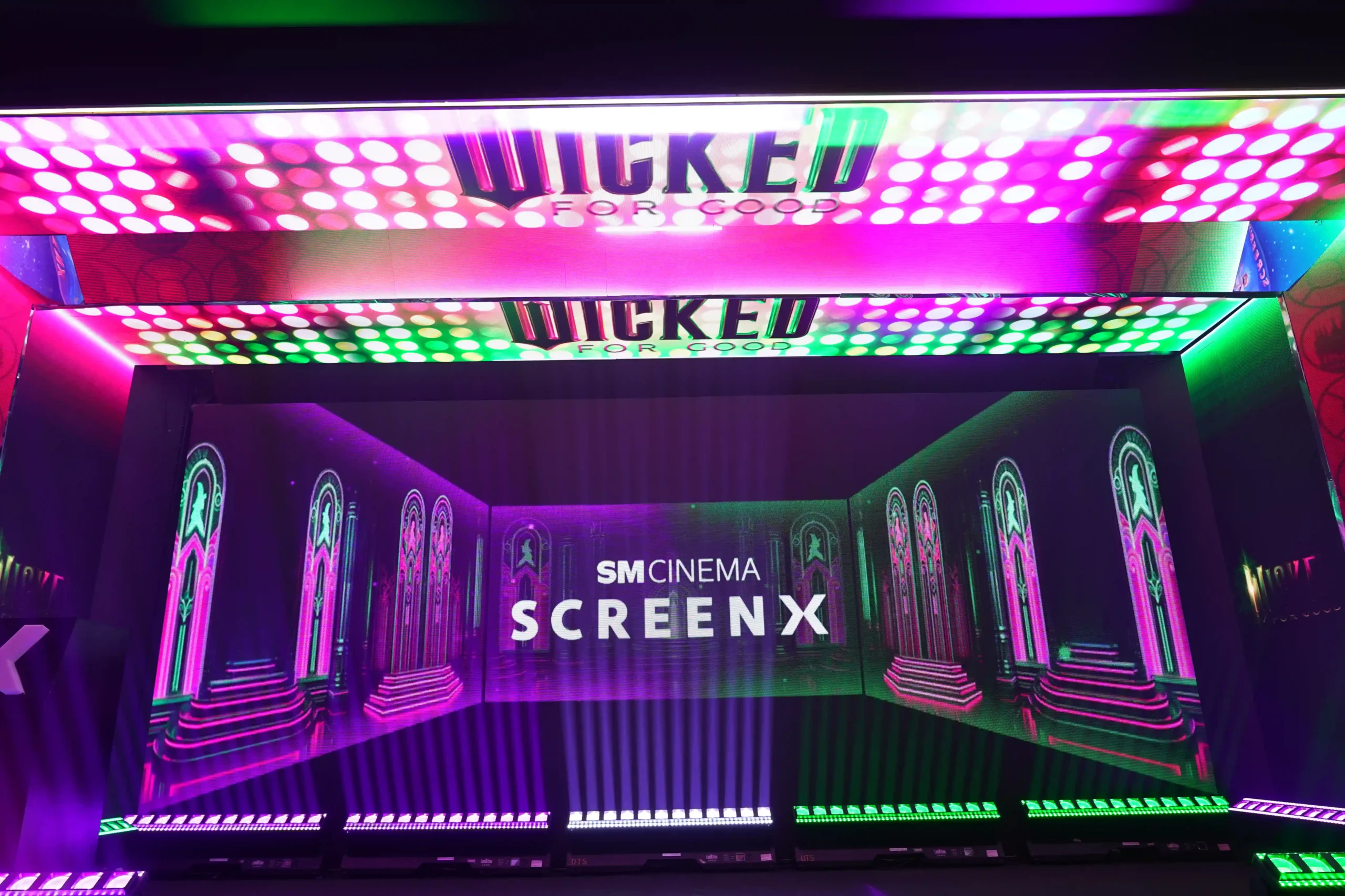 SCREENX was launched alongside the premiere of the highly-anticipated Wicked: For Good