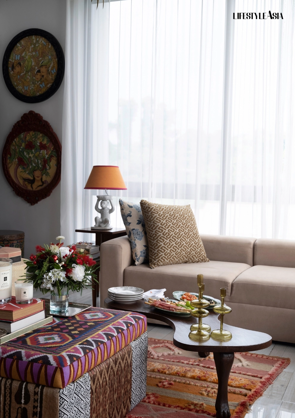 Ella Pangilinan Miranda starts with pica-pica in the sala