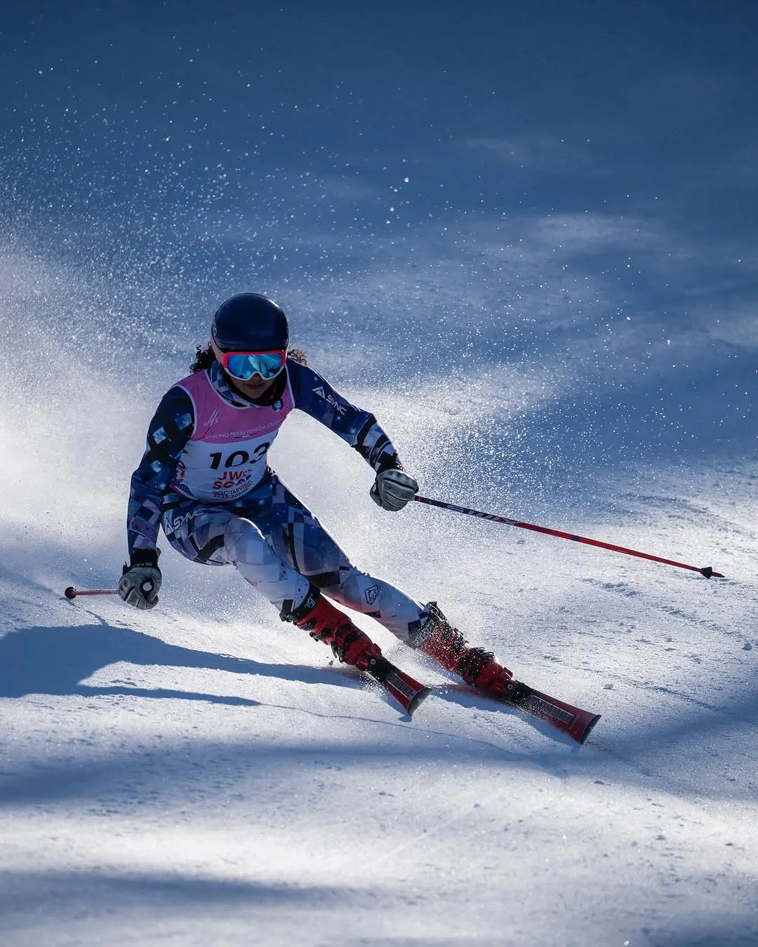 Tallulah Proulx skiing Olympics Filipina