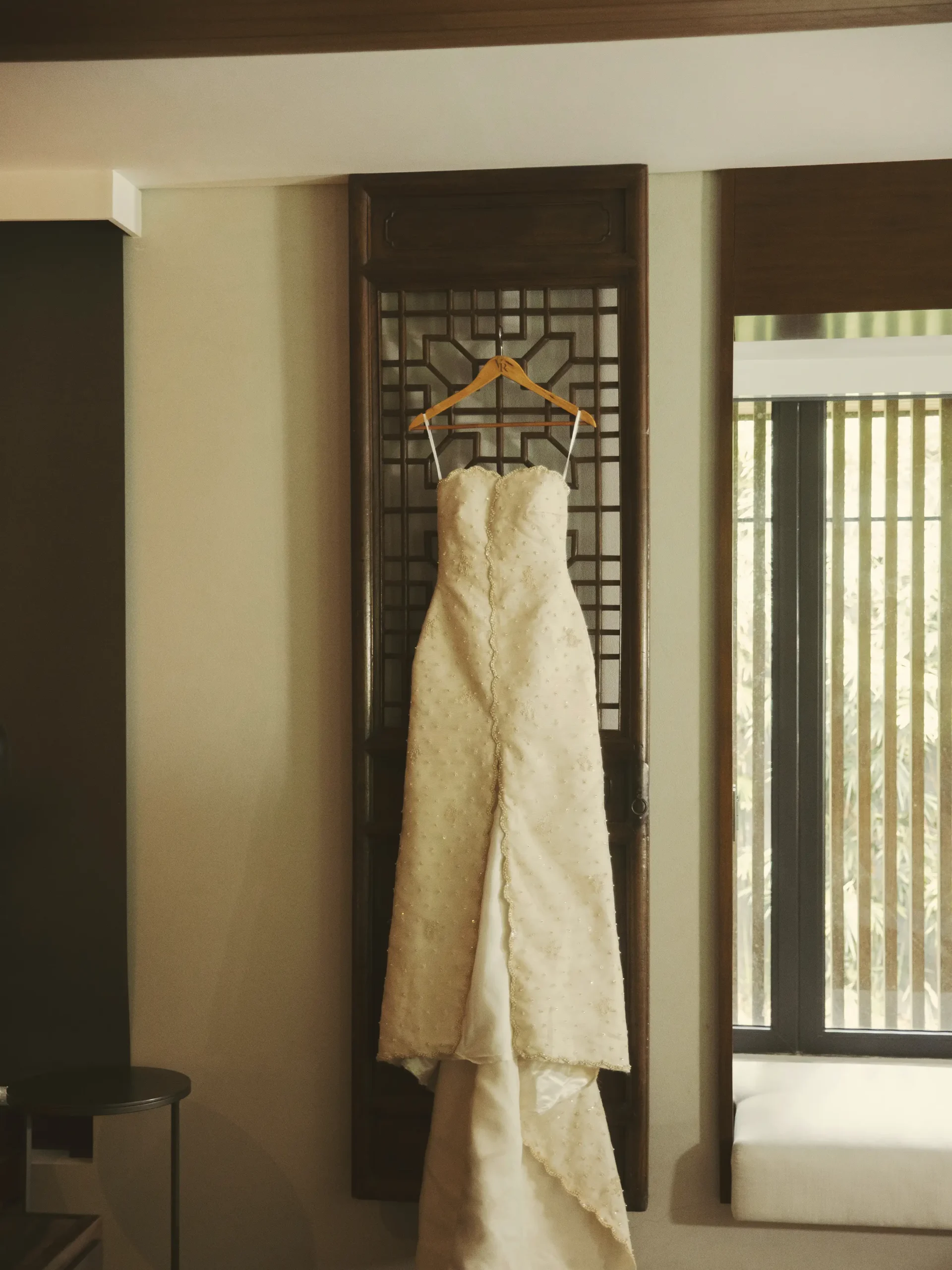 Bianca Wen's wedding dress