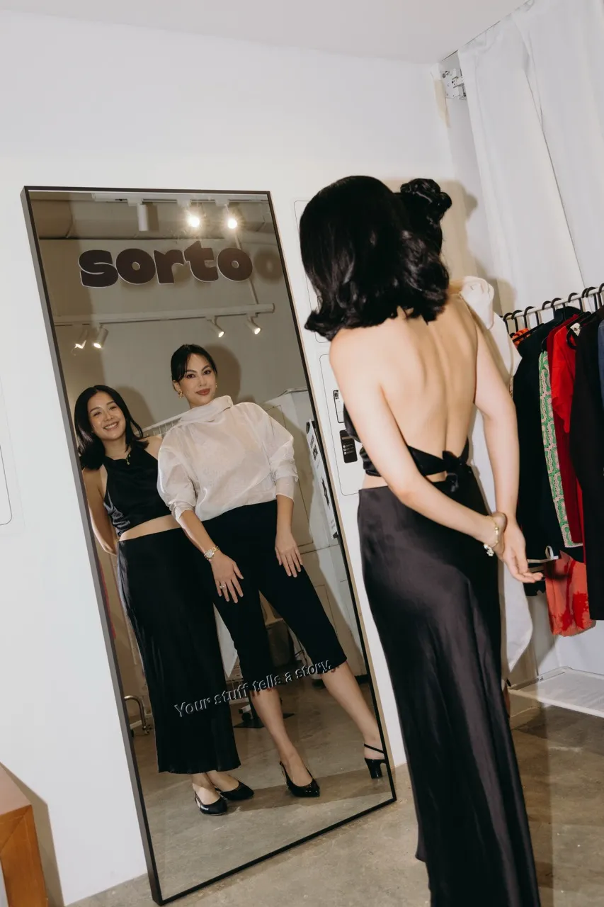 Sorto Winnie Wong and Dominique Cojuangco-Hearn