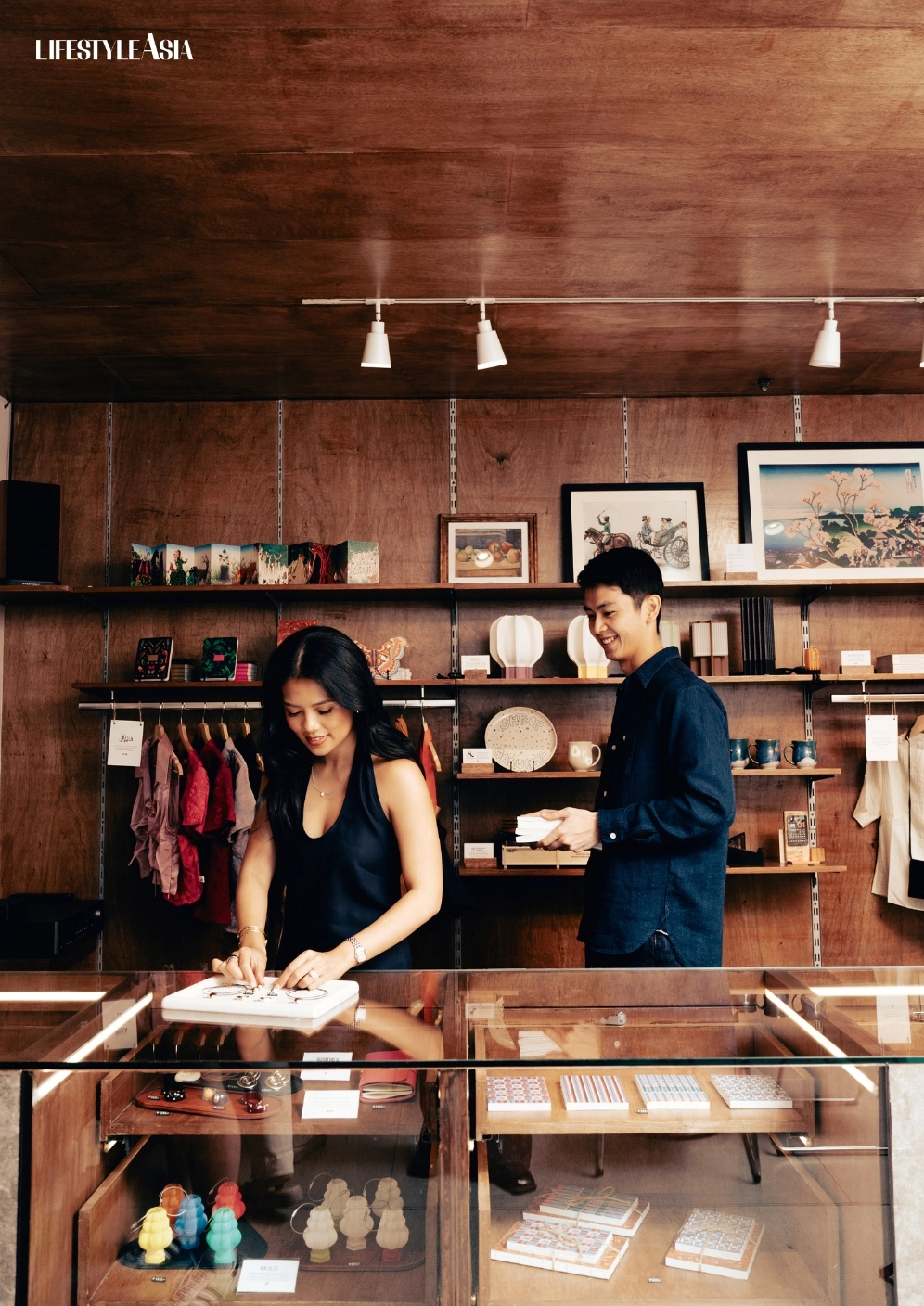 The couple behind brands Penny Pairs and Moai Cafe and Concept Store, Camille and Theo Sandico