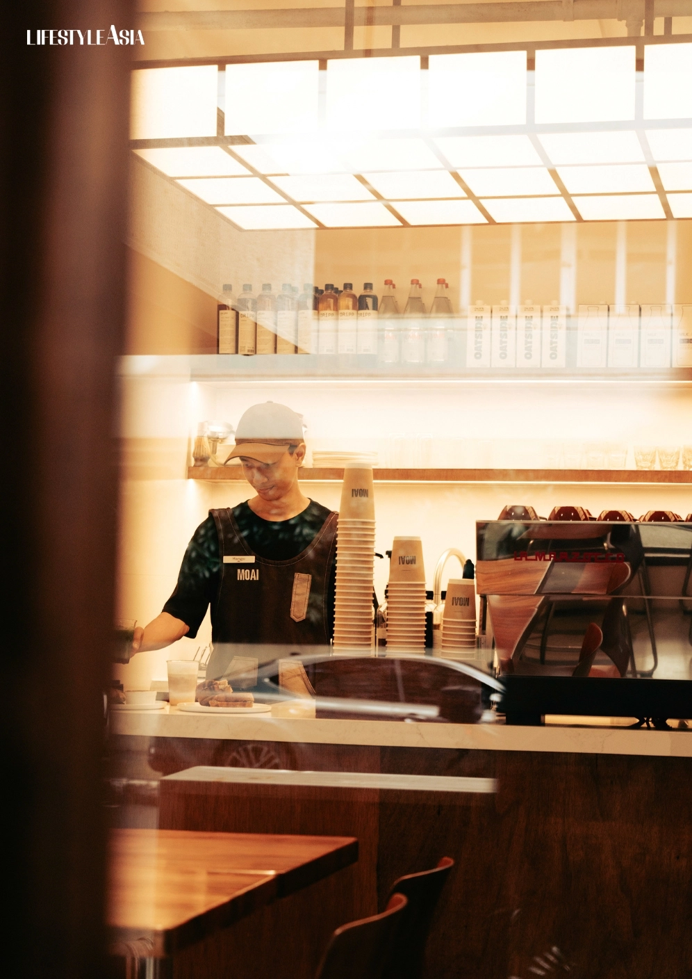 Moai is meant to be a small neighborhood space that encourages discovery