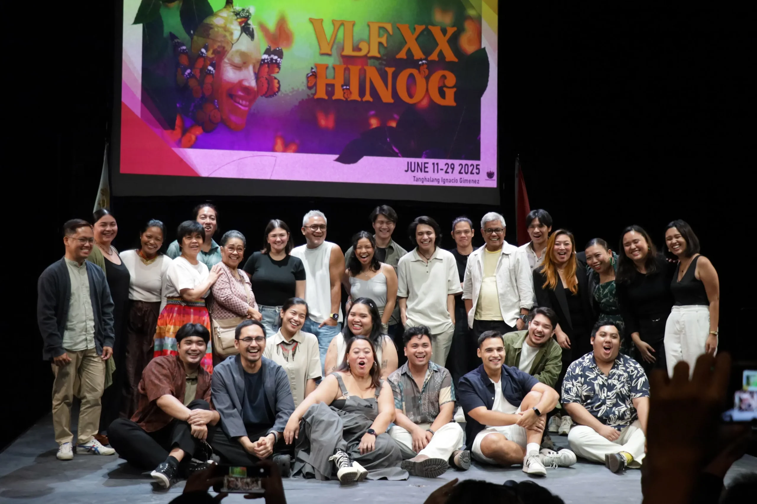 Participants of Virgin Labfest at the 2025 press conference