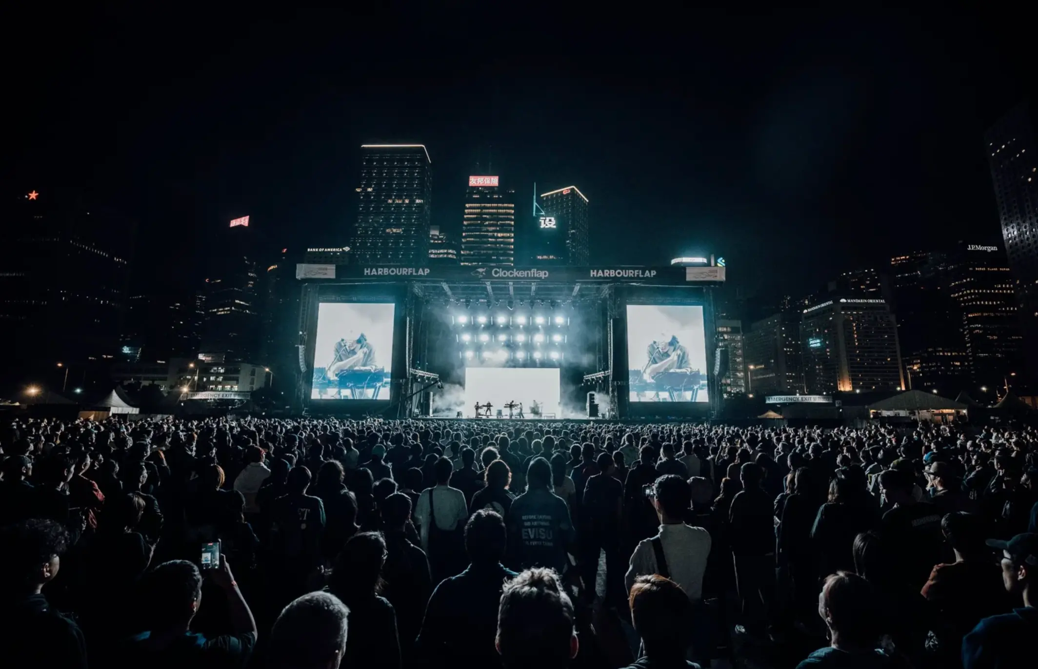 Clockenflap Music Festival in Hong Kong