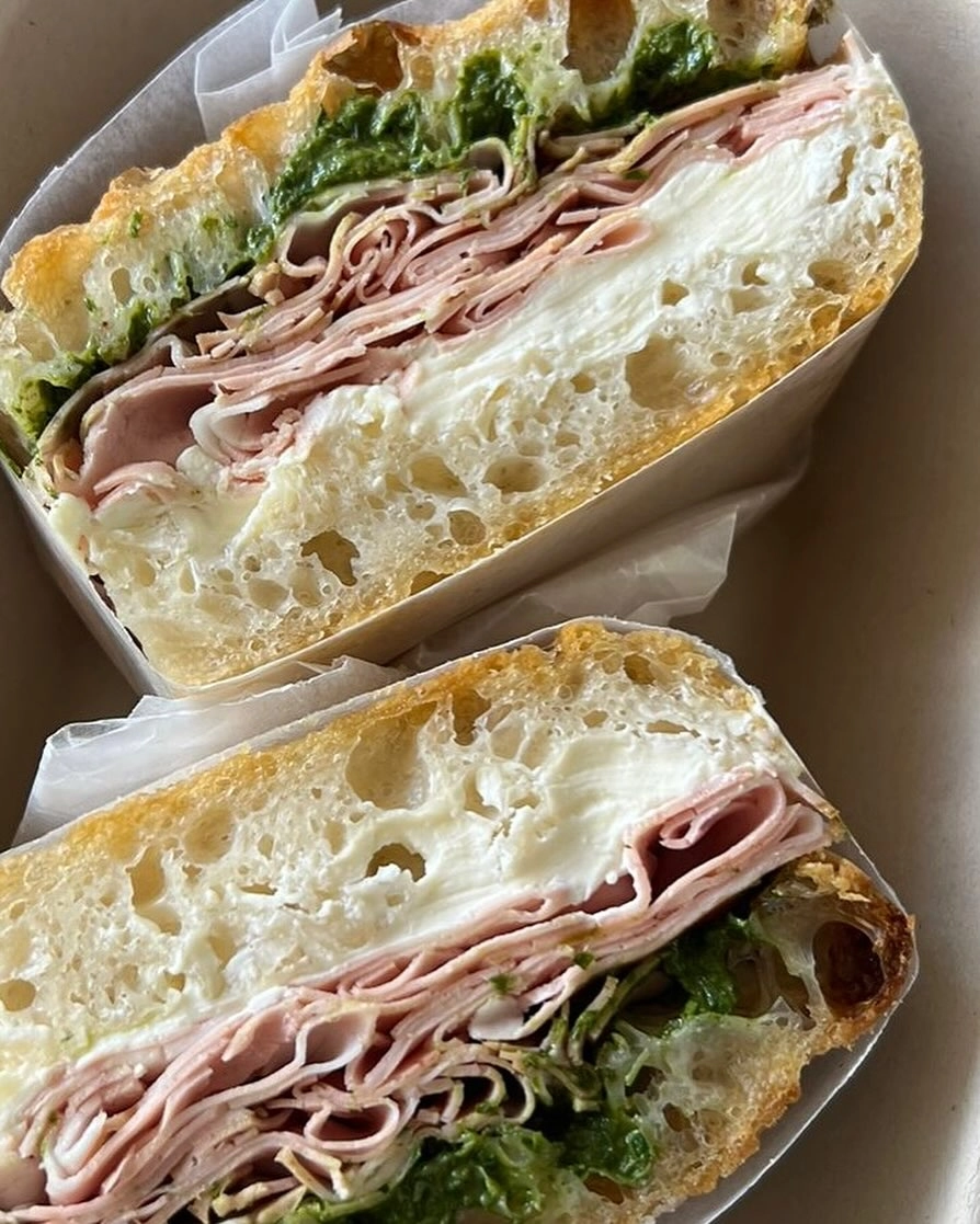 The mortadella sandwich from Scratch
