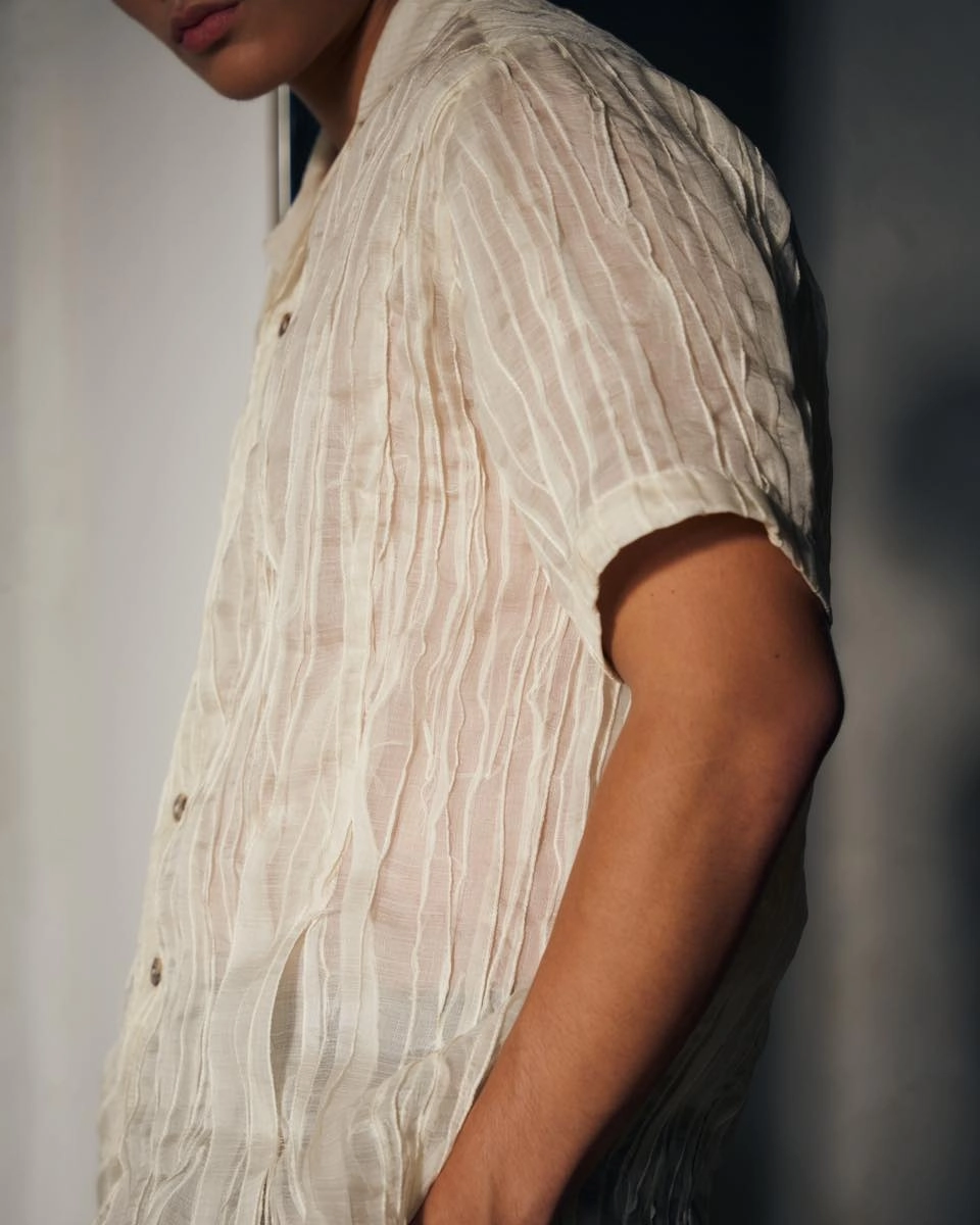 A shirt by Filipino designer Viña Romero