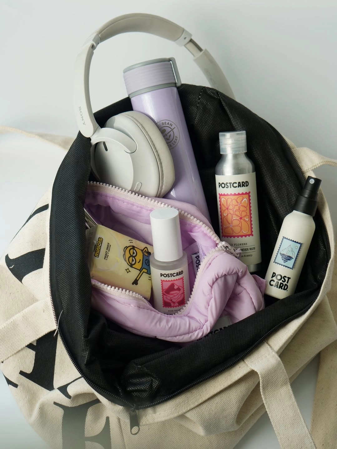 Personal and home care products from Postcard