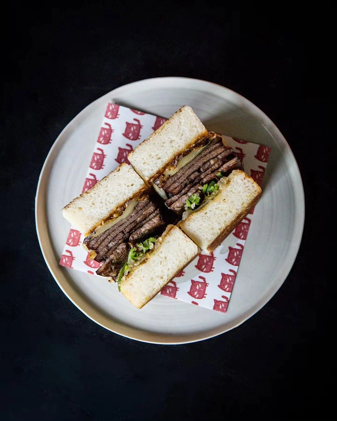 The Gyūtan "Philly" sandwich from 12/10 Your Guide To The Best Sandwiches In Manila
