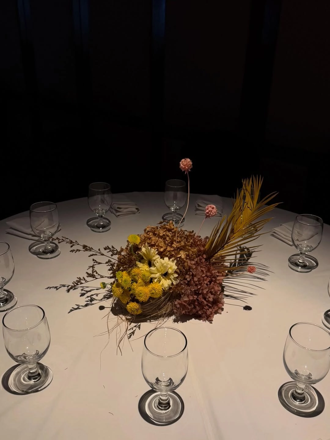 A floral centerpiece by Made by P