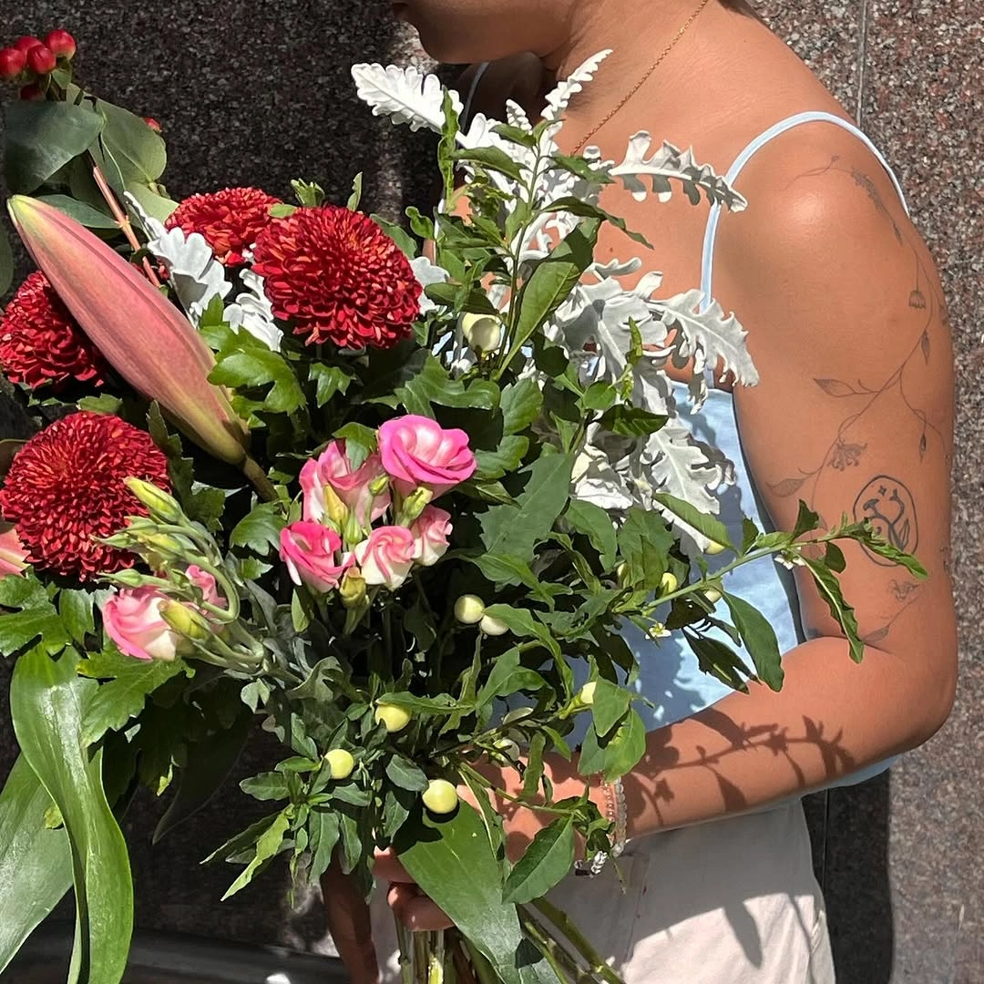 A floral arrangement by The Random Florist