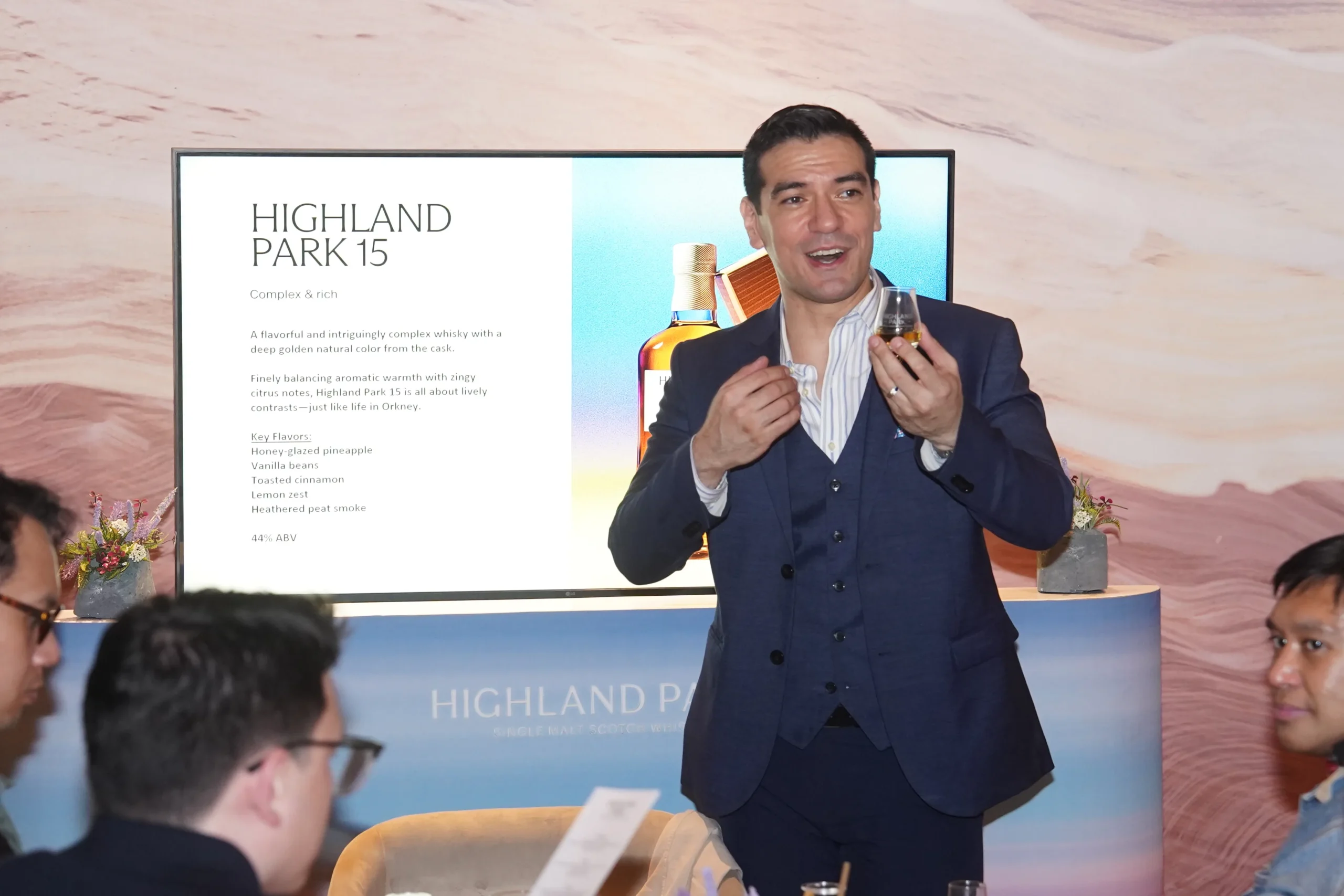 Hans Eckstein, Brand Advocate for Edrington Brands Philippines, Highland Park