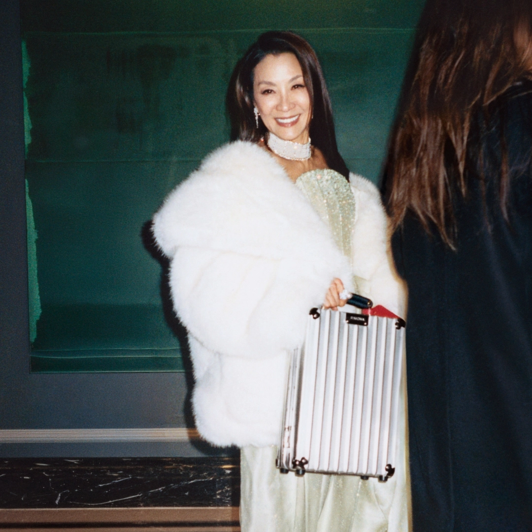 MICHELLE YEOH RIMOWA