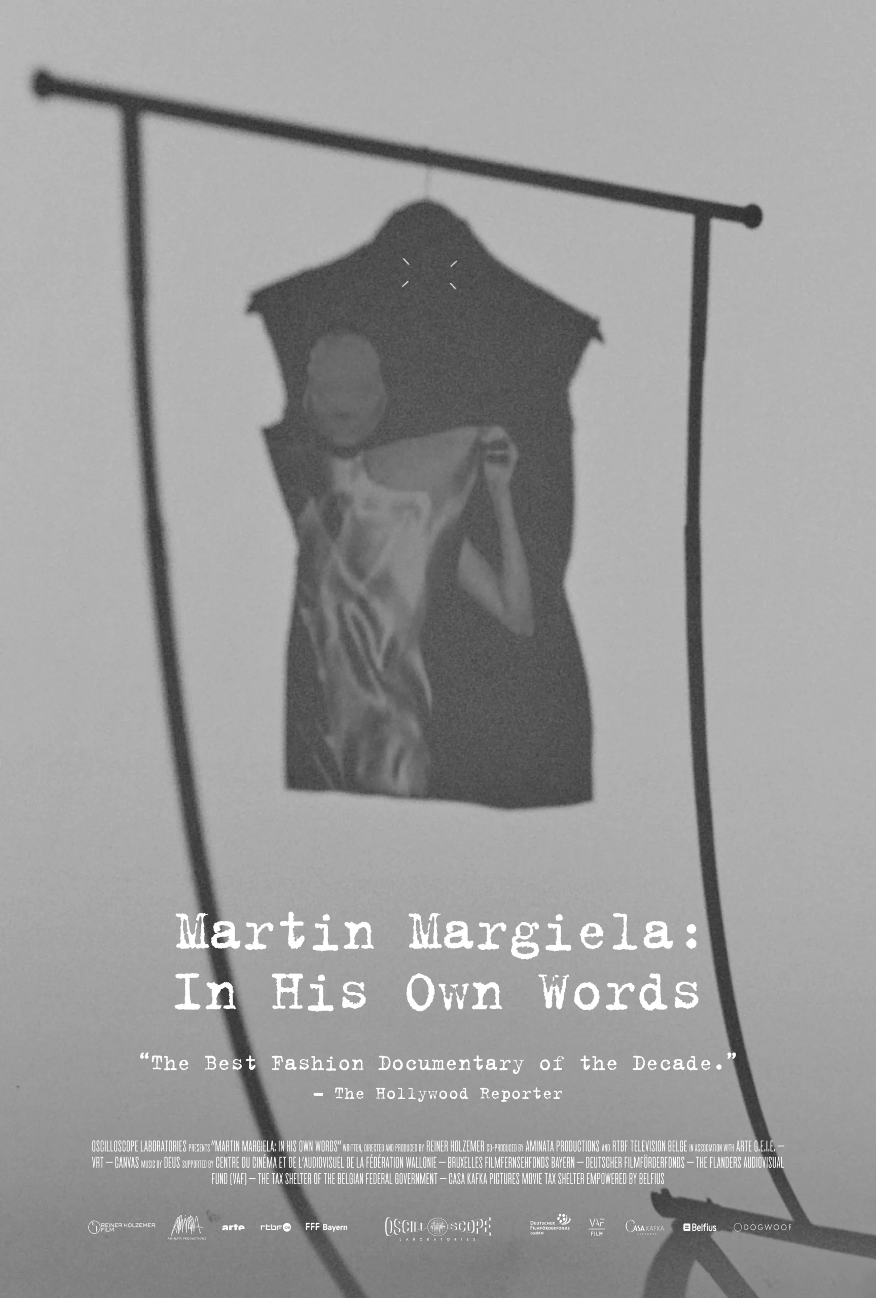 The poster for Martin Margiela: In His Own Words
