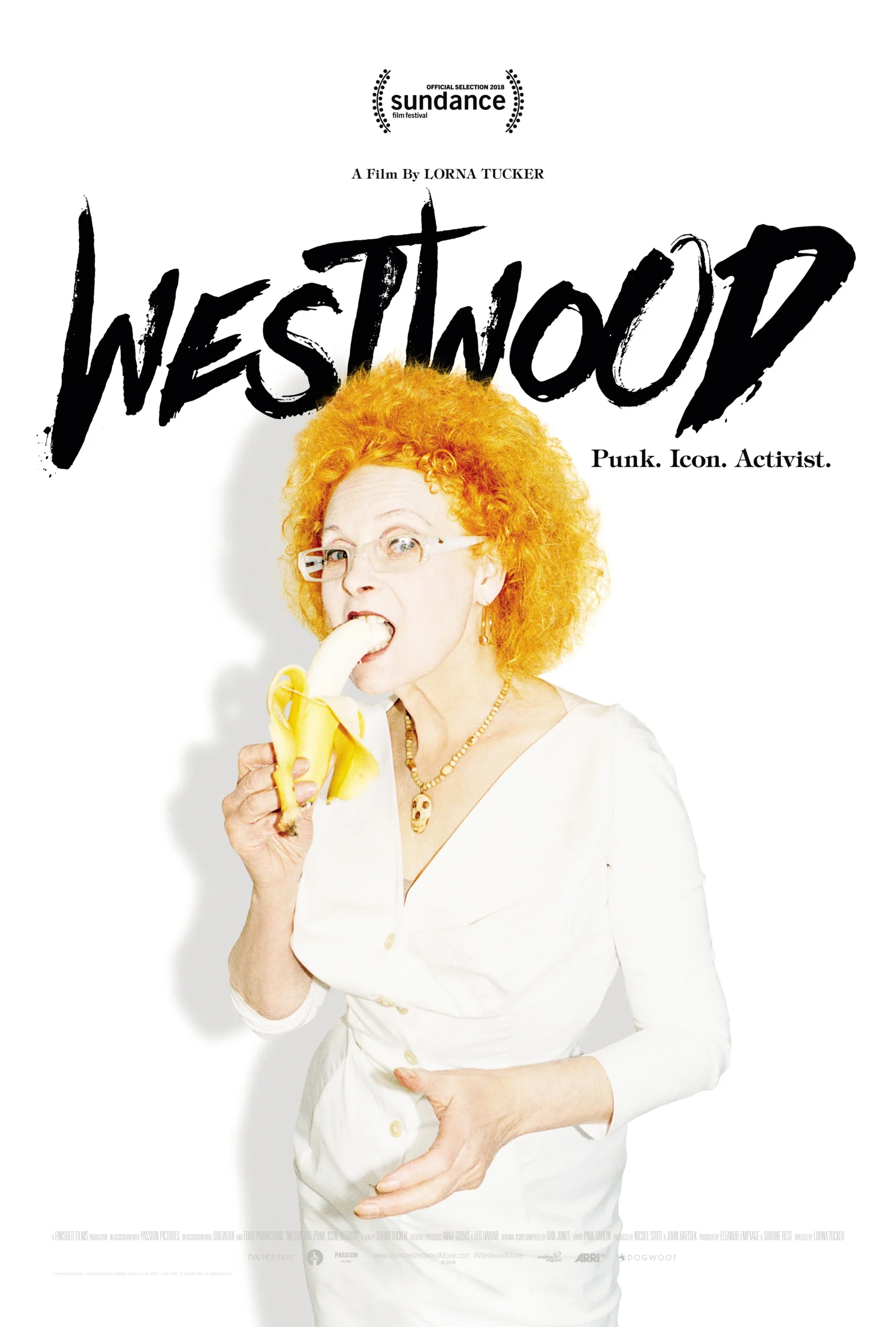The poster for Westwood: Punk. Icon. Activist