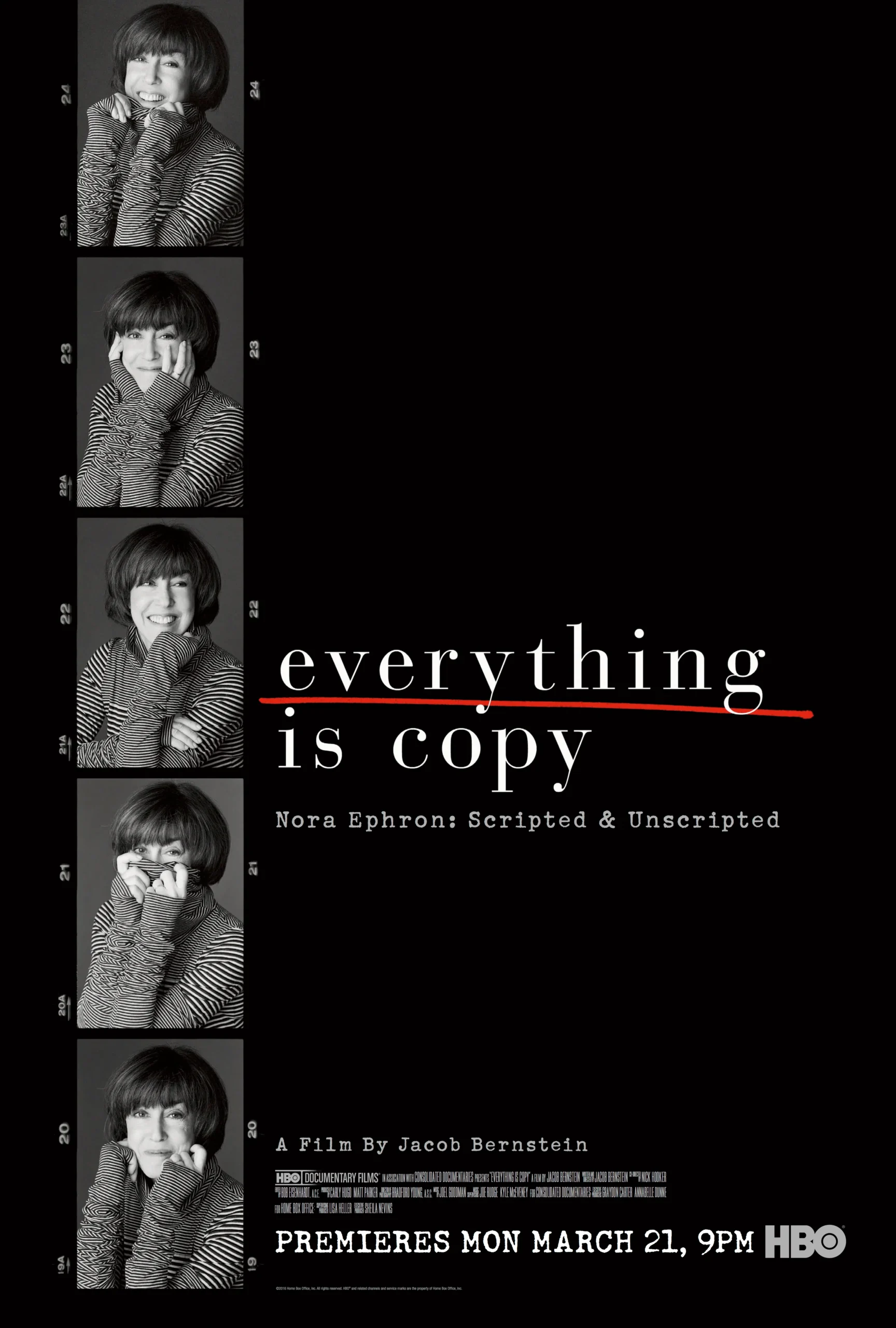 A poster for Everything Is Copy