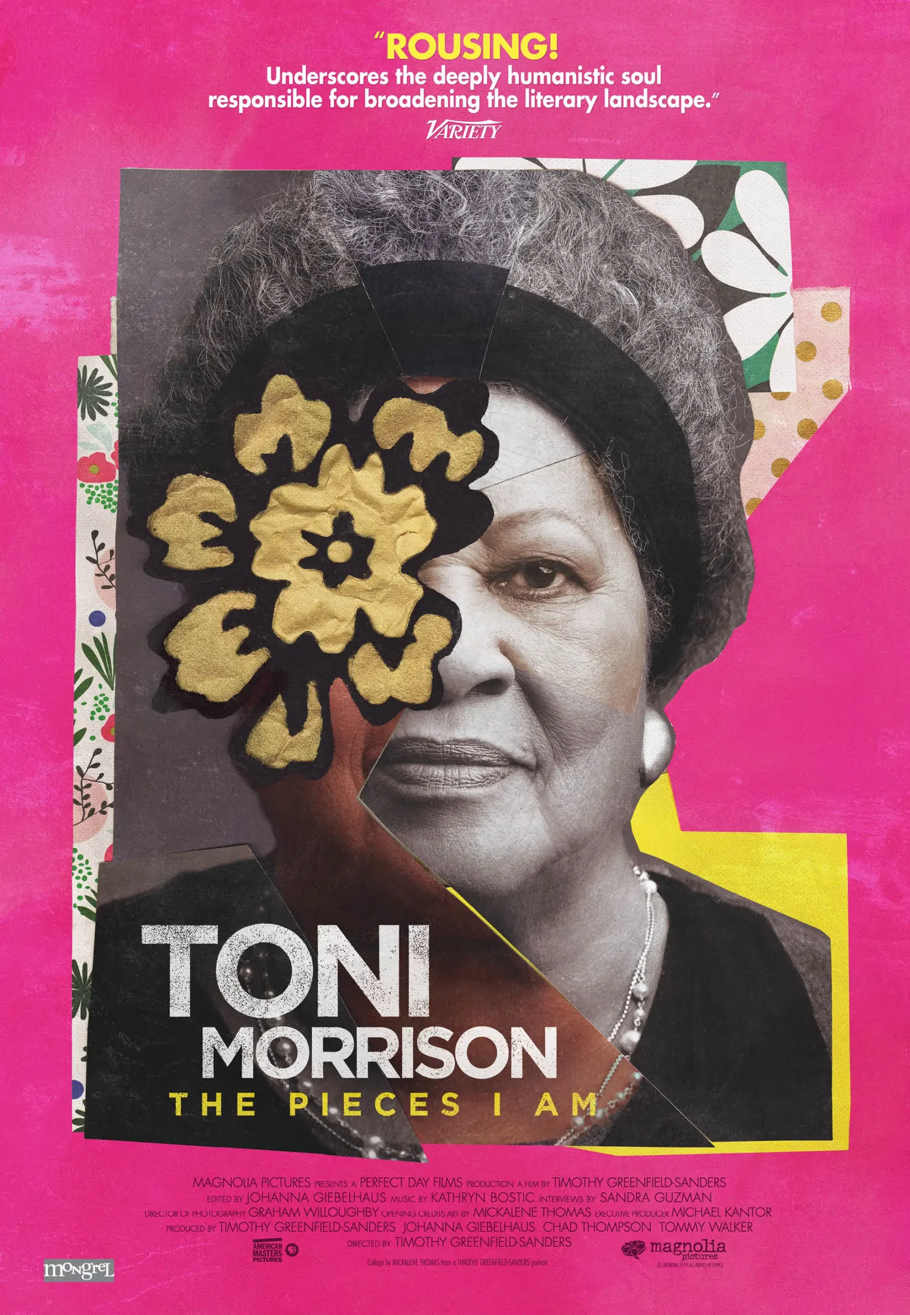 Documentaries That Capture the Lives of Women Creatives / A poster for Toni Morrison: The Pieces I Am Documentary