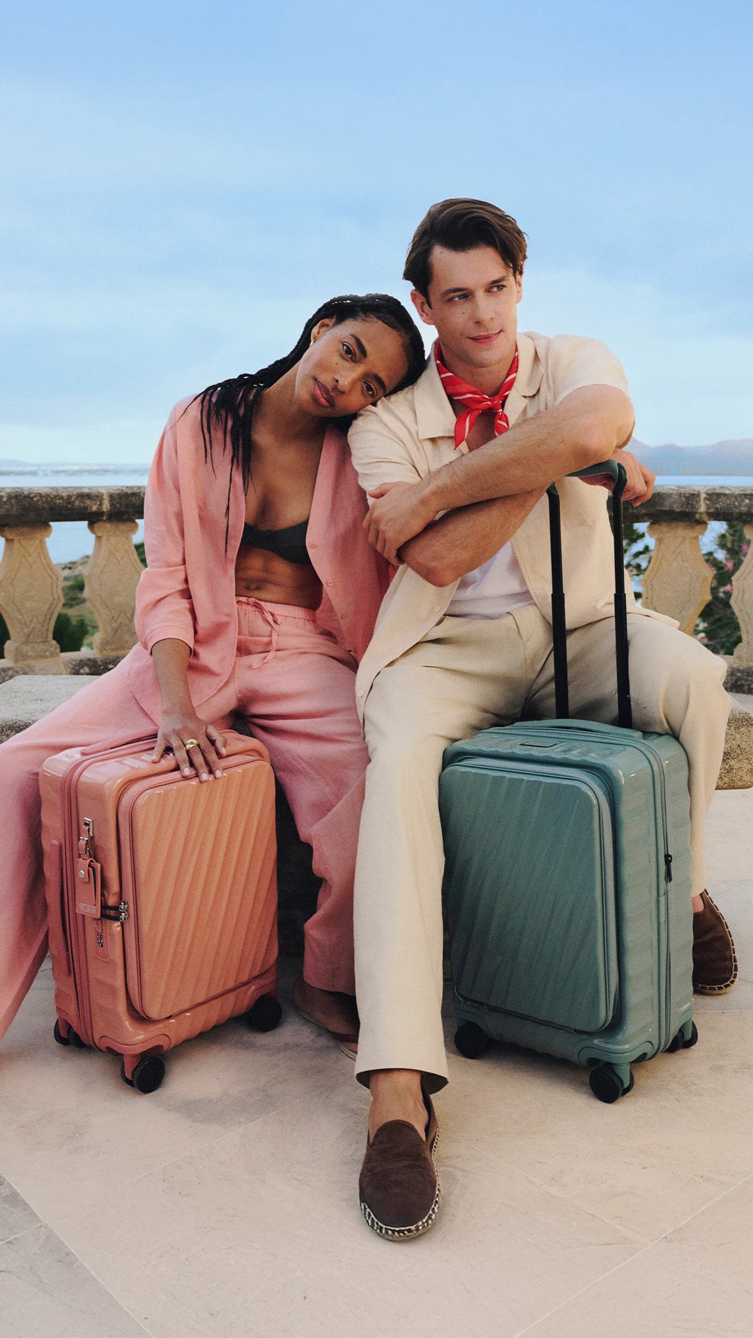 TUMI Mediterranean Escape Collection