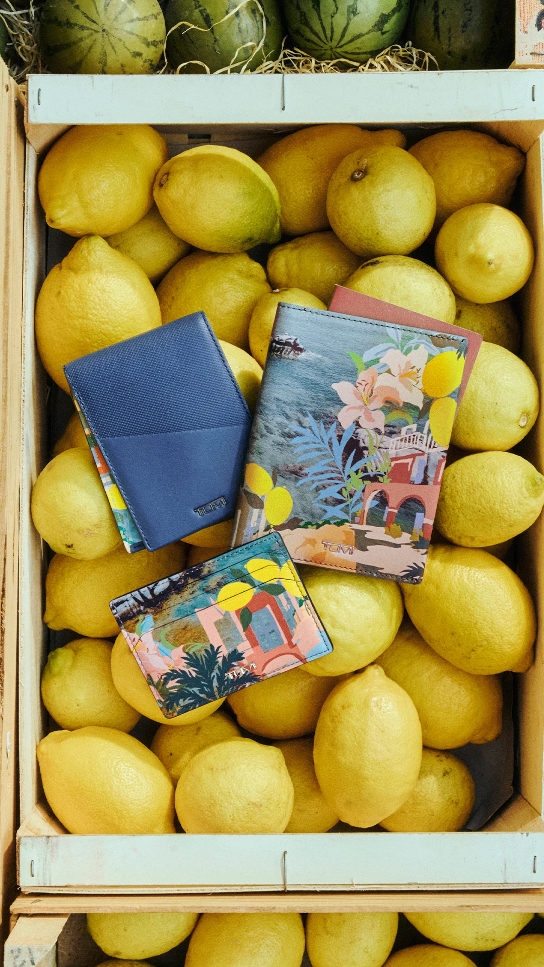 TUMI Mediterranean Escape Collection
