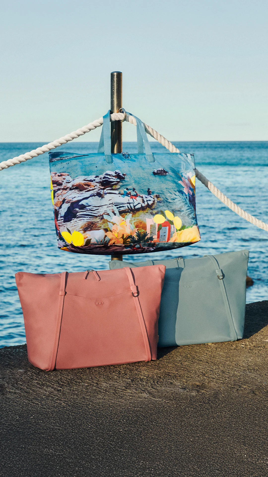 TUMI Mediterranean Escape Collection