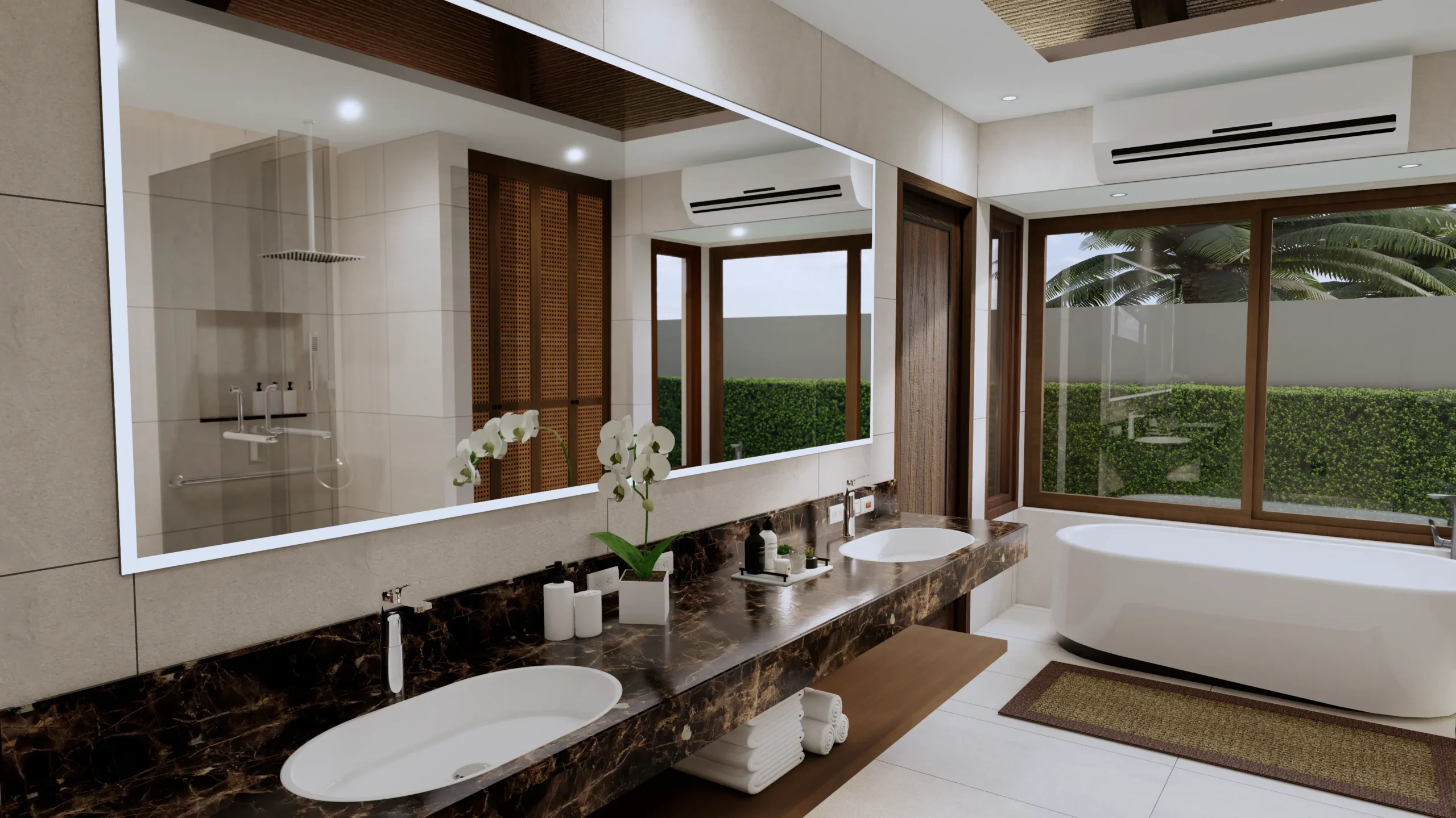 Renders showcasing Costa Calatagan's spacious villas, which seamlessly meld the beauty of their natural surroundings with top-tier amenities and intuitive design